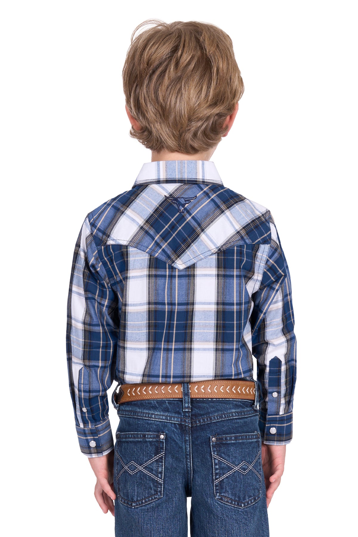 Pure Western Boys Nicholas LS Shirt