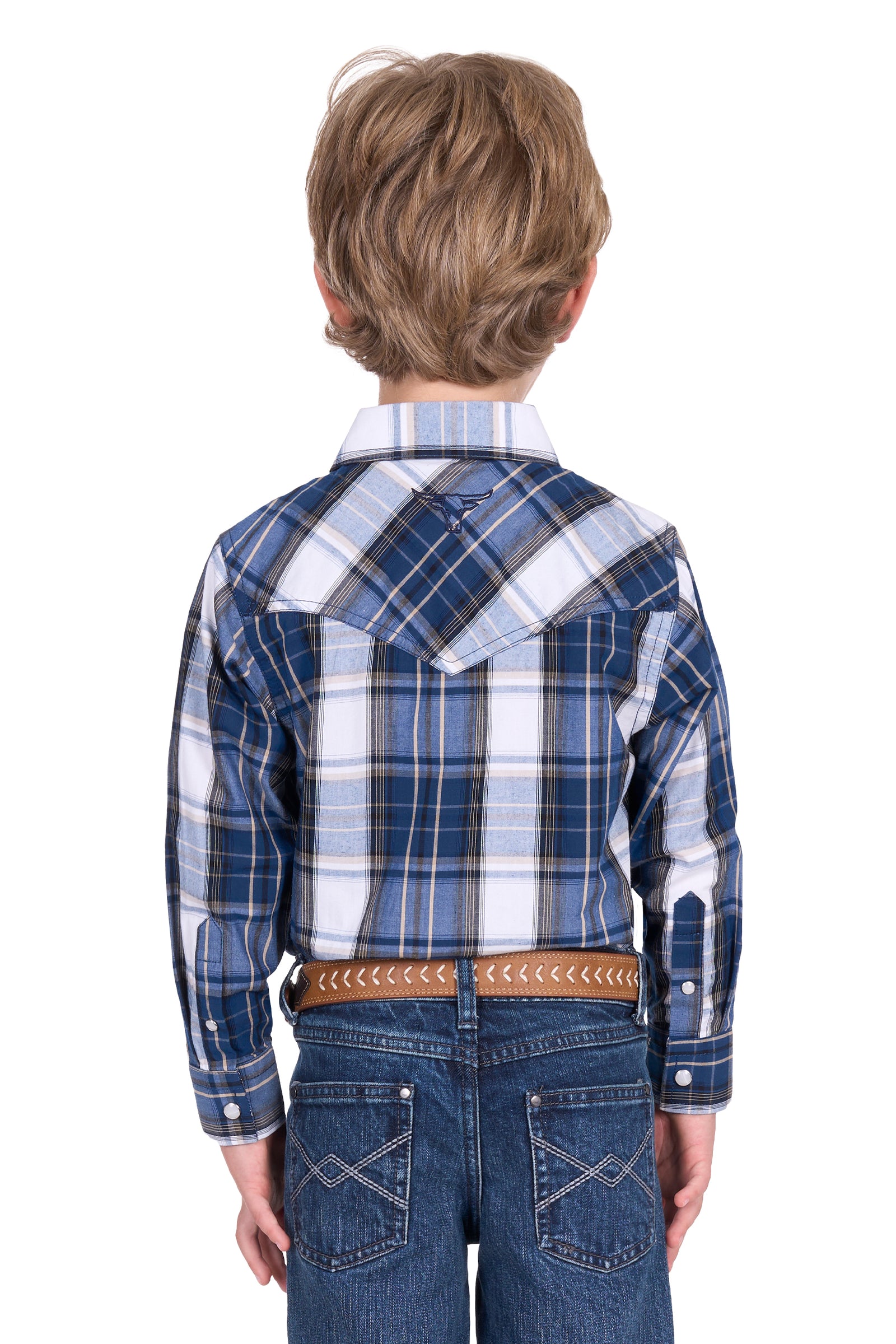 Pure Western Boys Nicholas LS Shirt
