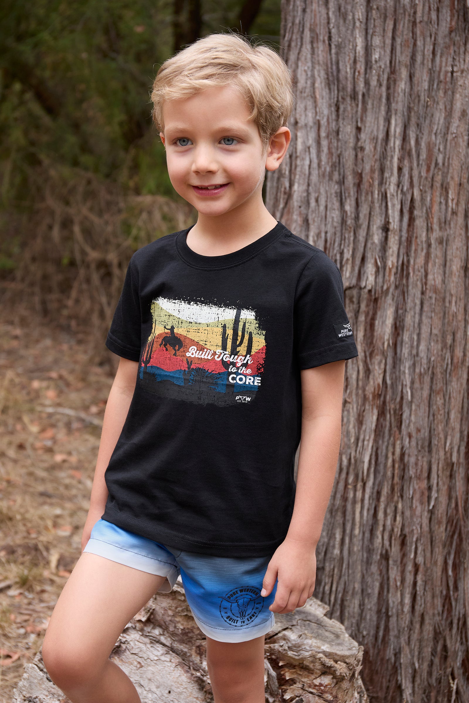 Pure Western Boys Terry SS Tee