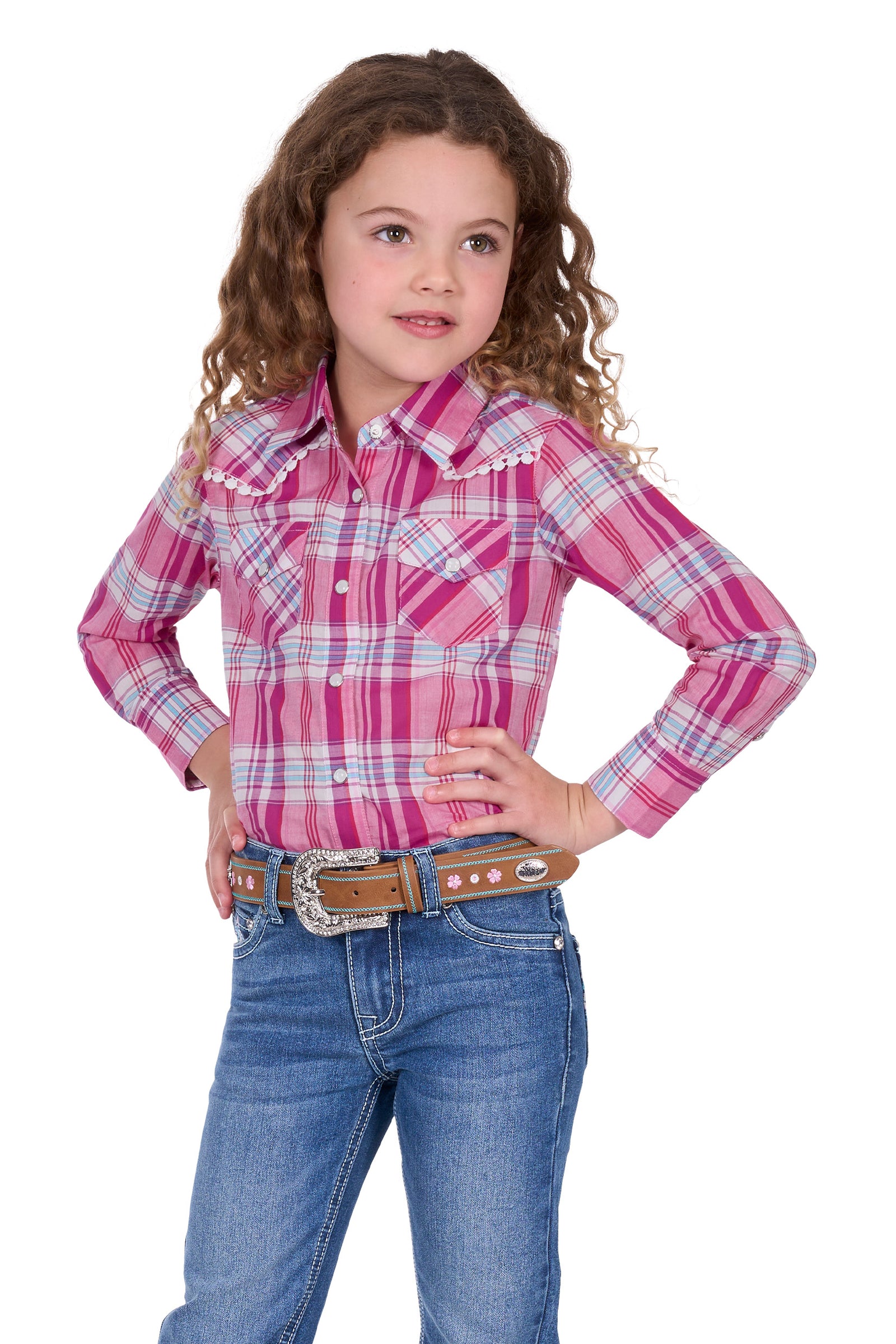 Pure Western Girls Leni LS Shirt