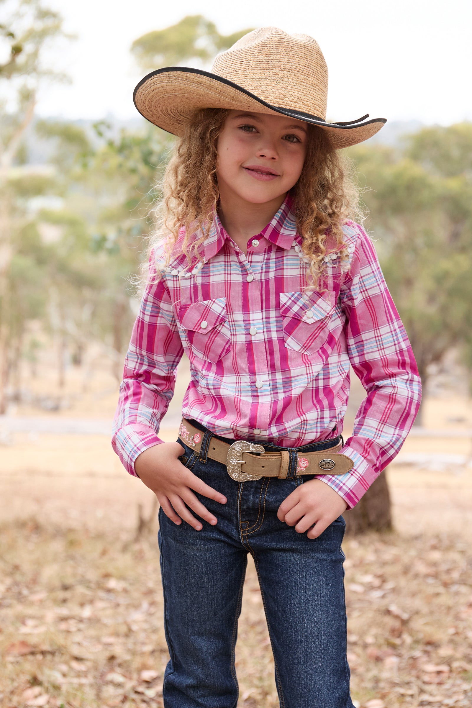 Pure Western Girls Leni LS Shirt