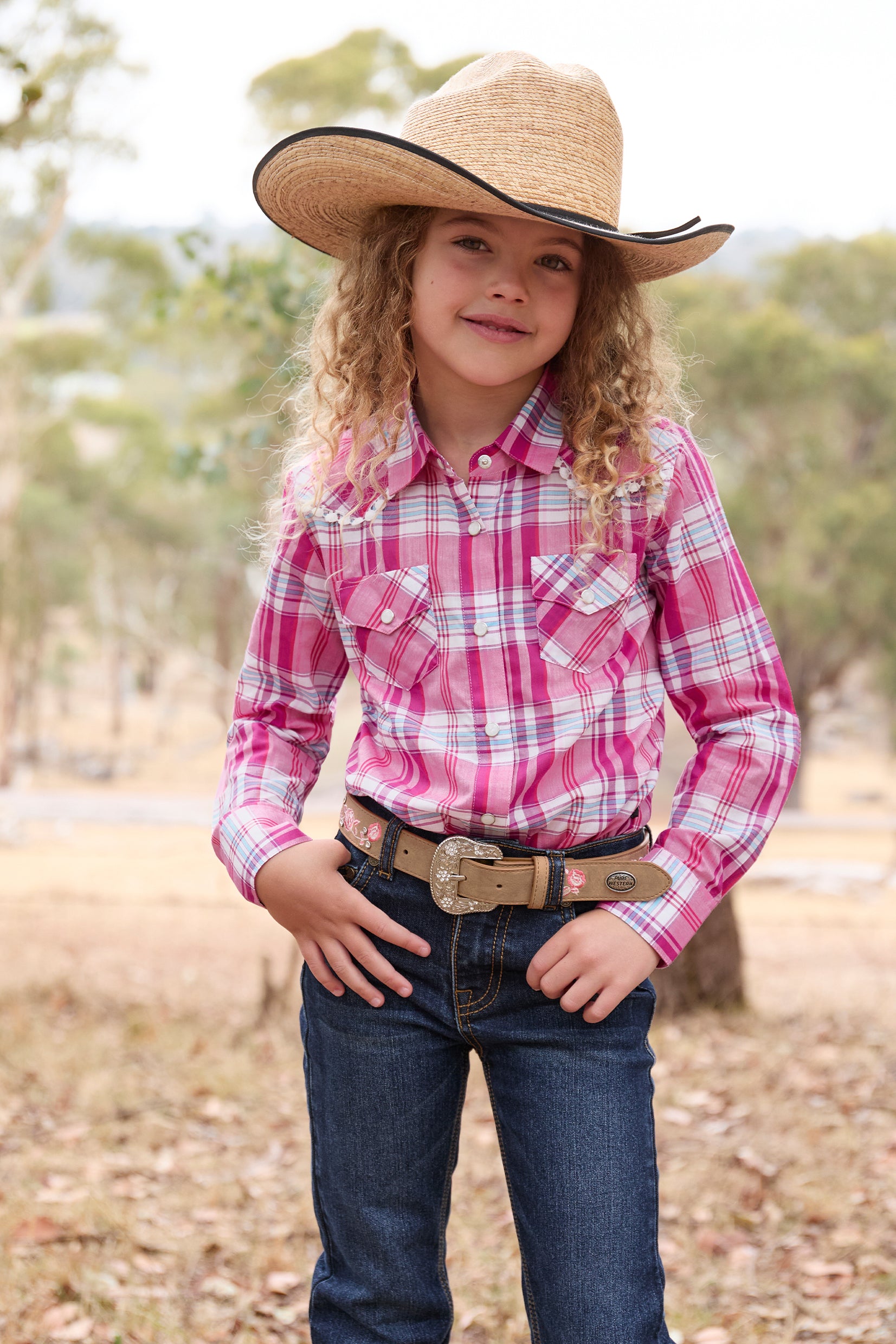 Pure Western Girls Leni LS Shirt