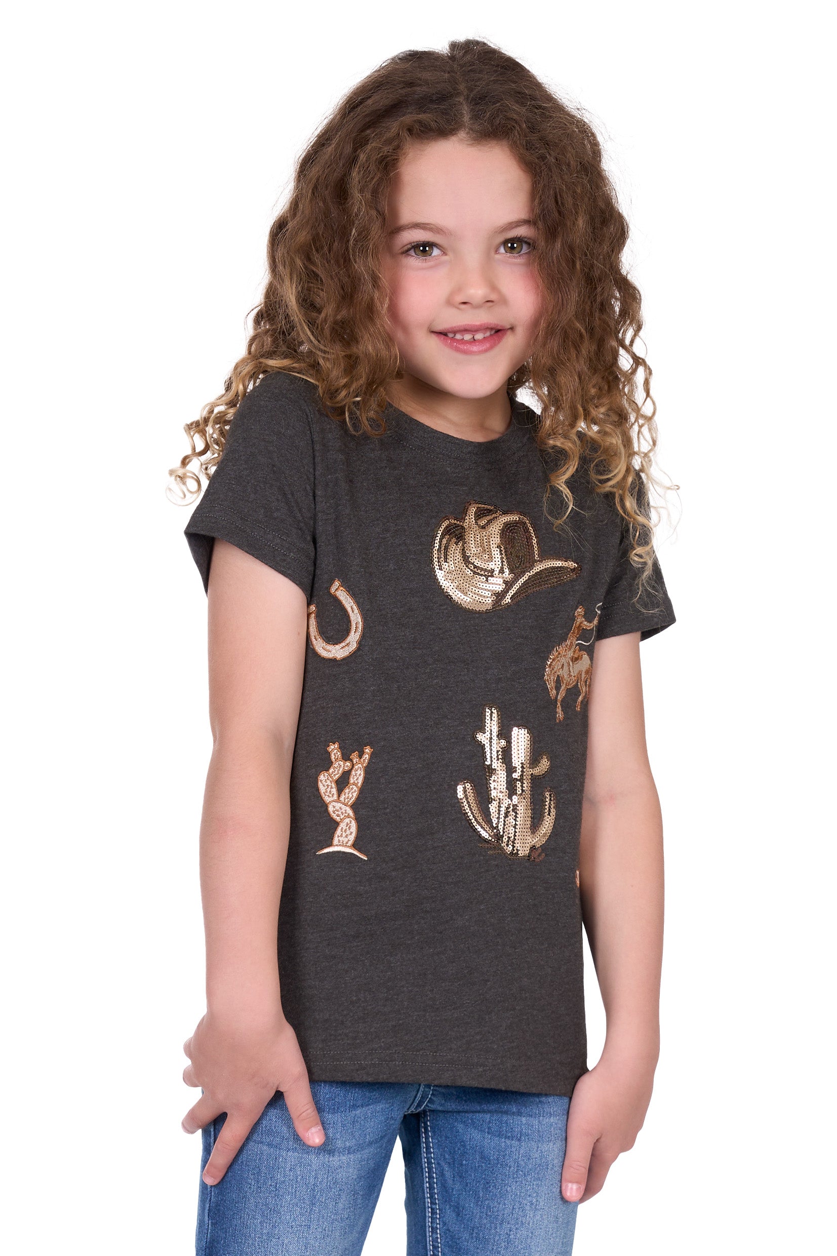 Pure Western Girls Bonita SS Tee
