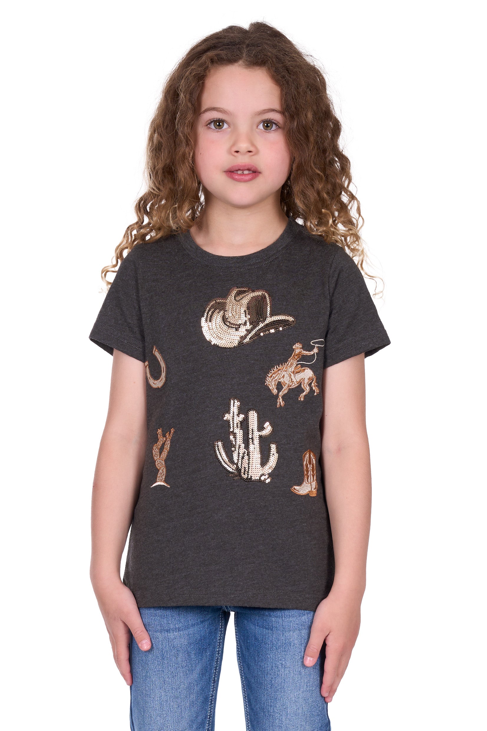 Pure Western Girls Bonita SS Tee