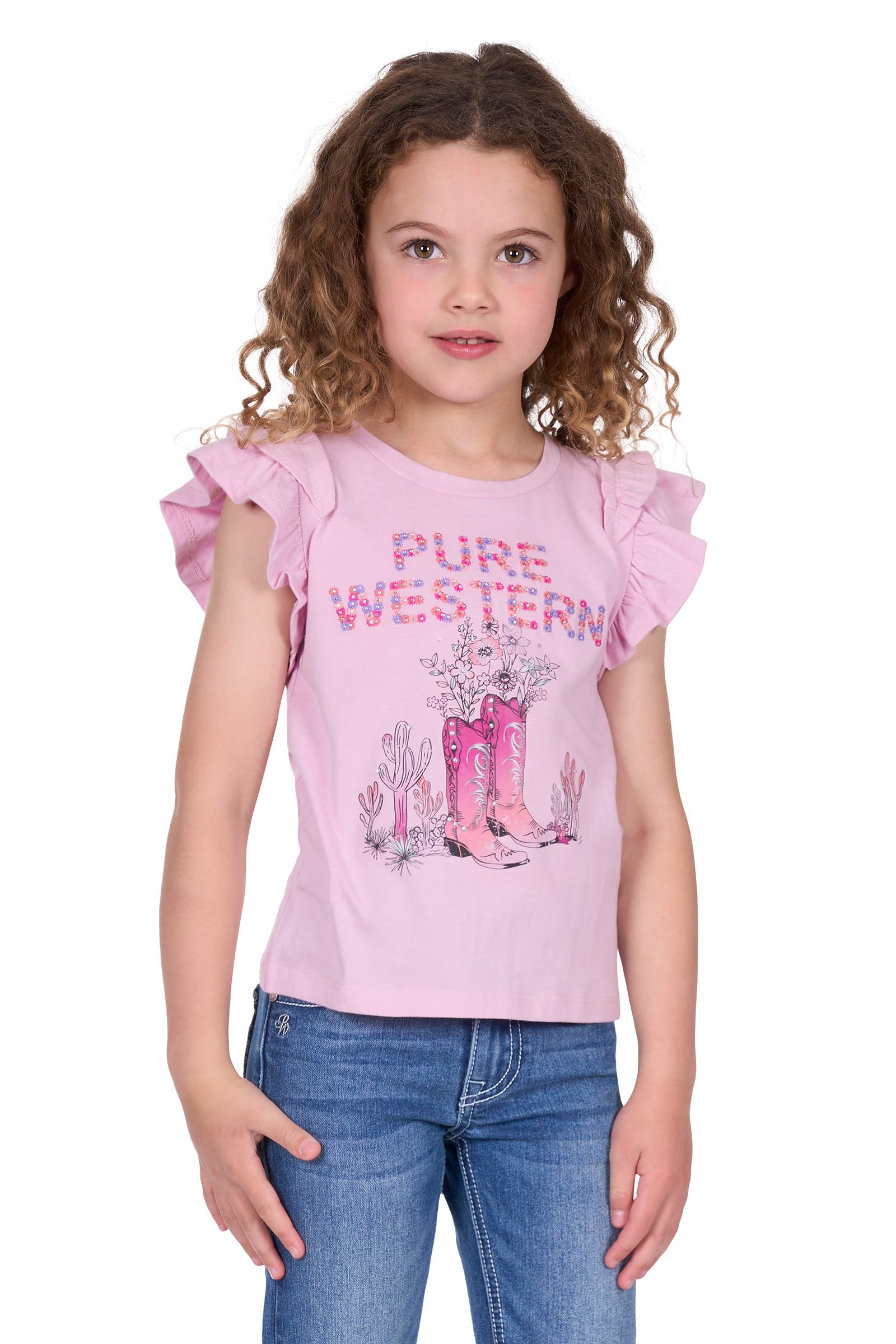 Pure Western Girls Pietta SS Tee