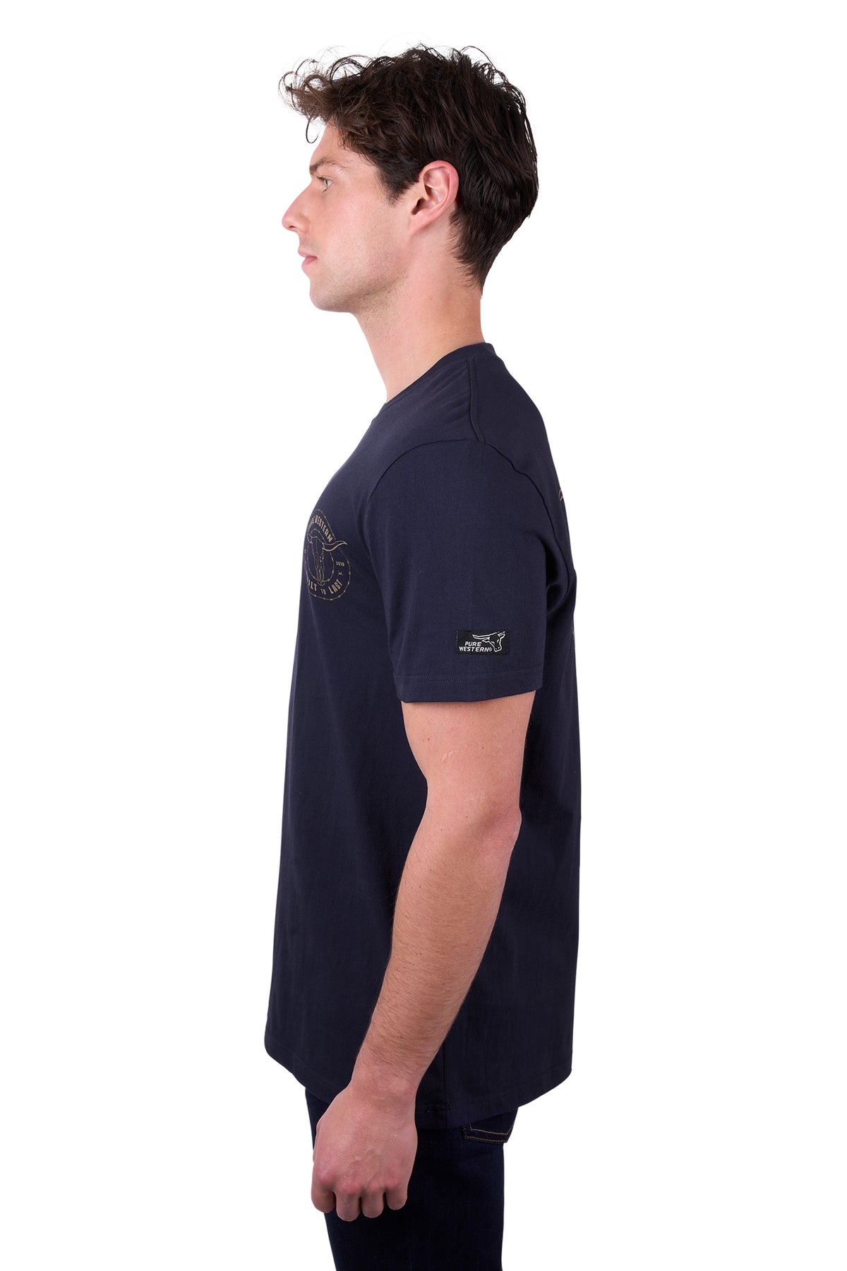 Pure Western Mens Walker Short Sleeve Tee - Christmas Sale