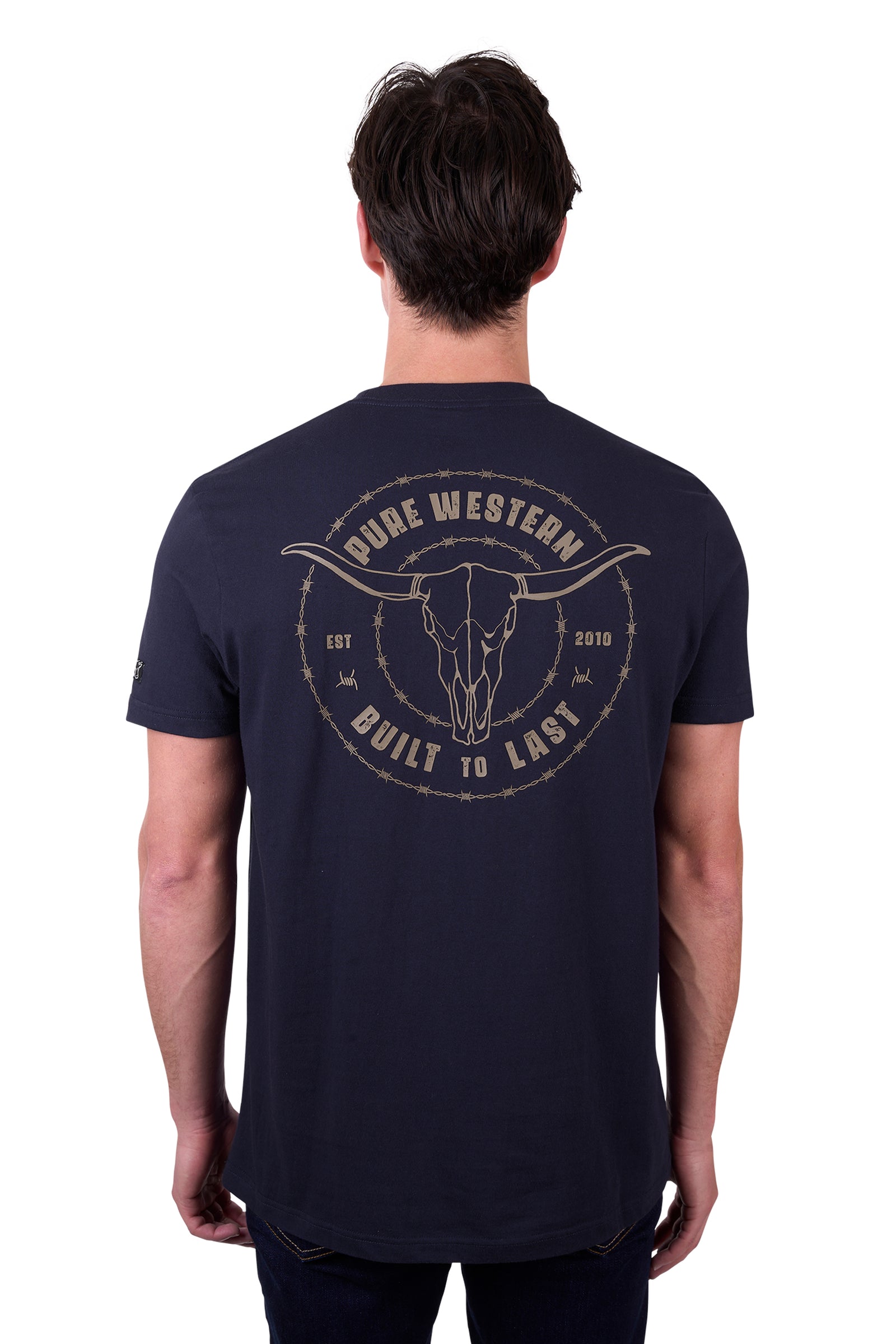 Pure Western Mens Walker Short Sleeve Tee - Christmas Sale