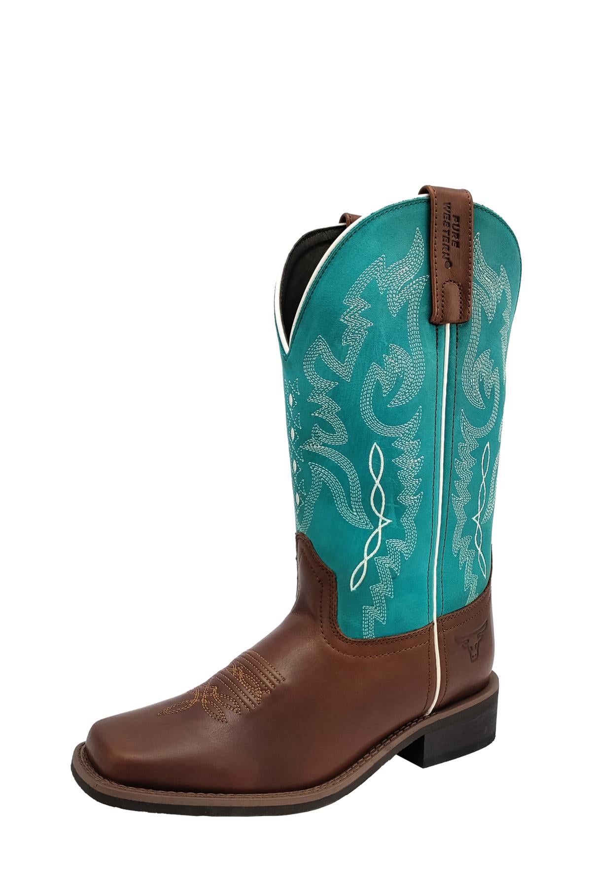 Pure Western Wmns Rowlett Boot - Black Friday Sales