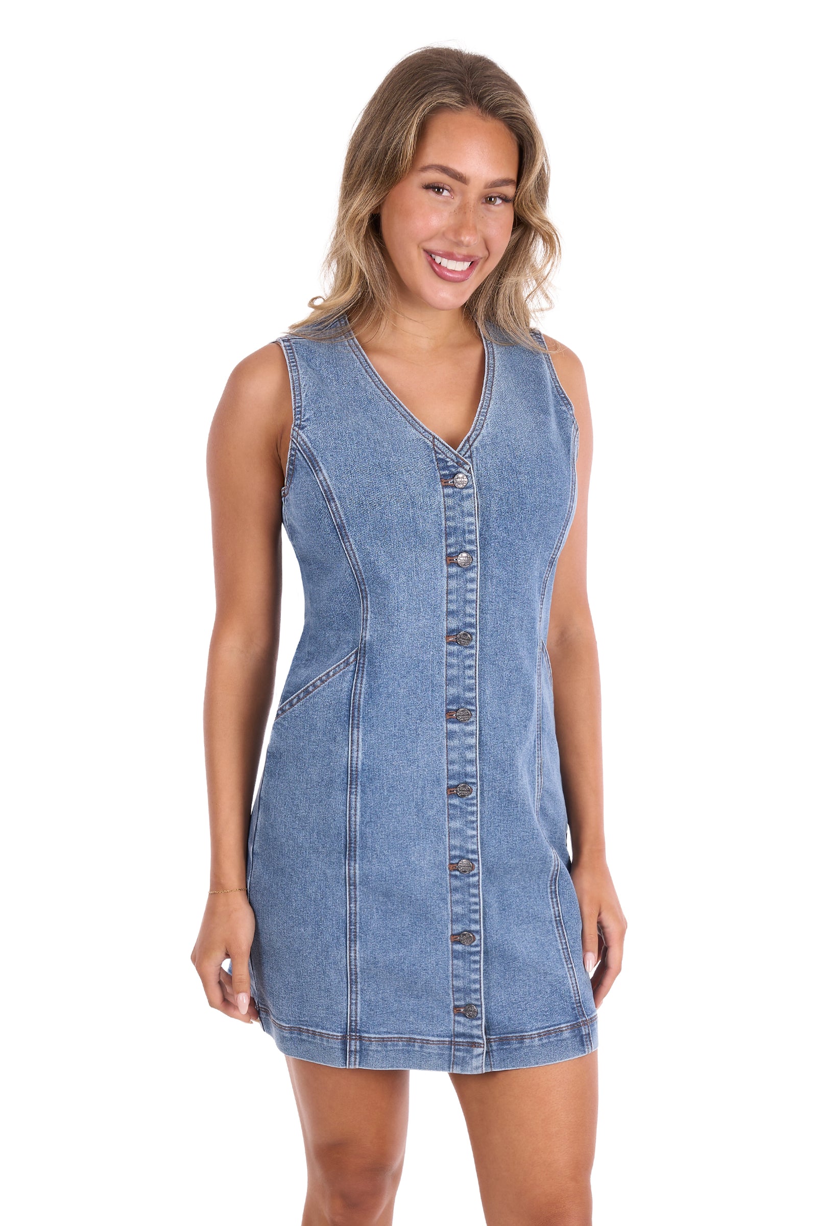 Pure Western Wmns Natasha SL Dress