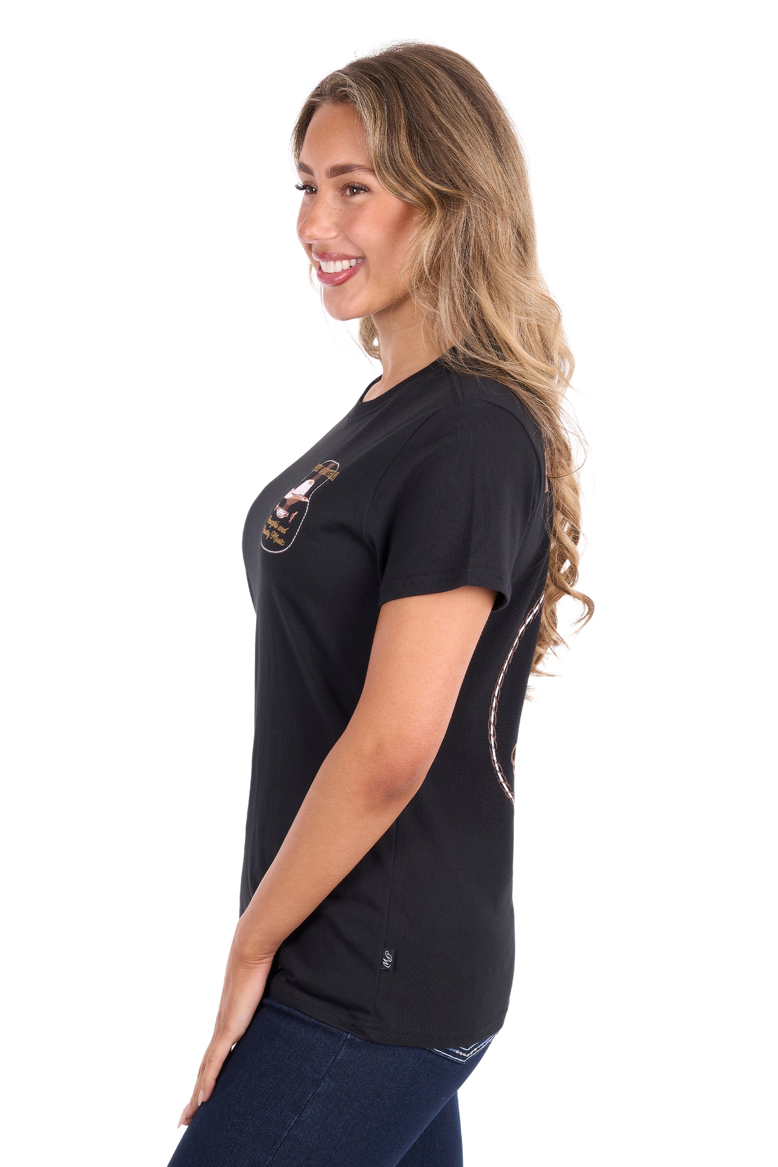 Pure Western Wmns Misty SS Tee