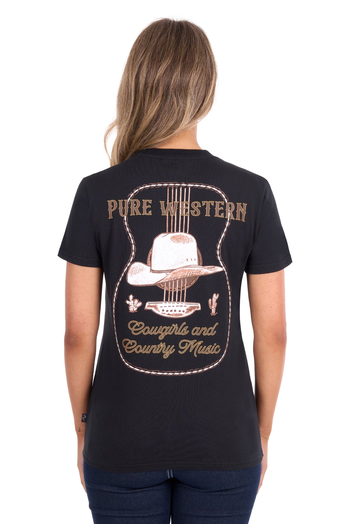 Pure Western Wmns Misty SS Tee