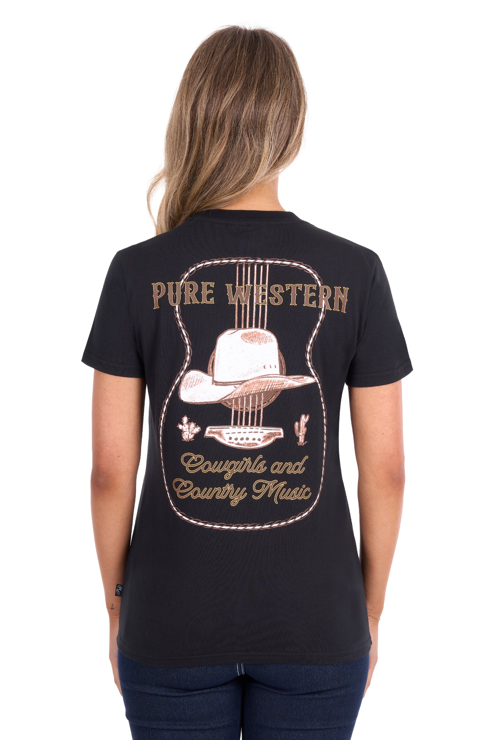 Pure Western Wmns Misty SS Tee