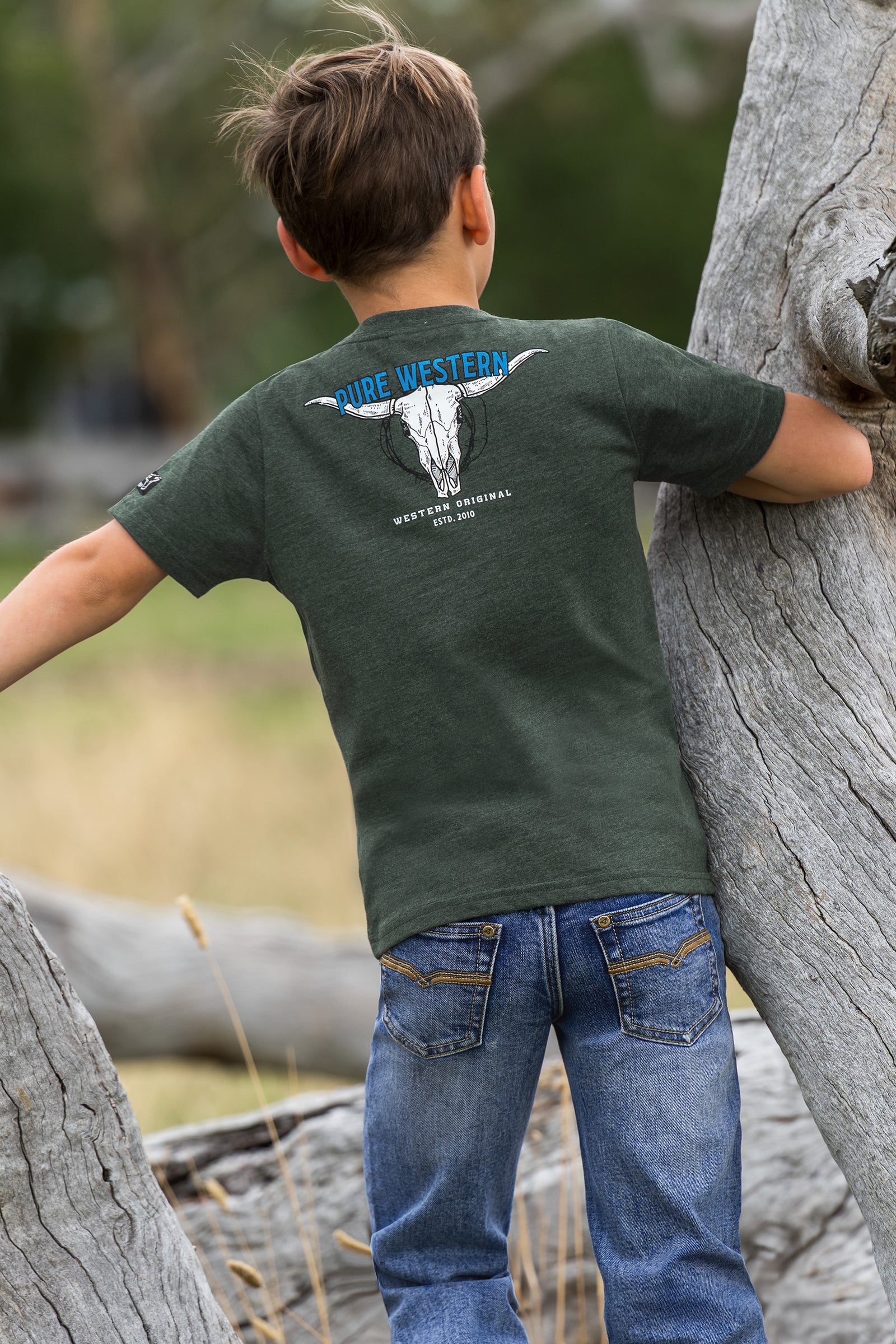 Pure Western Boys Tony SS Tee