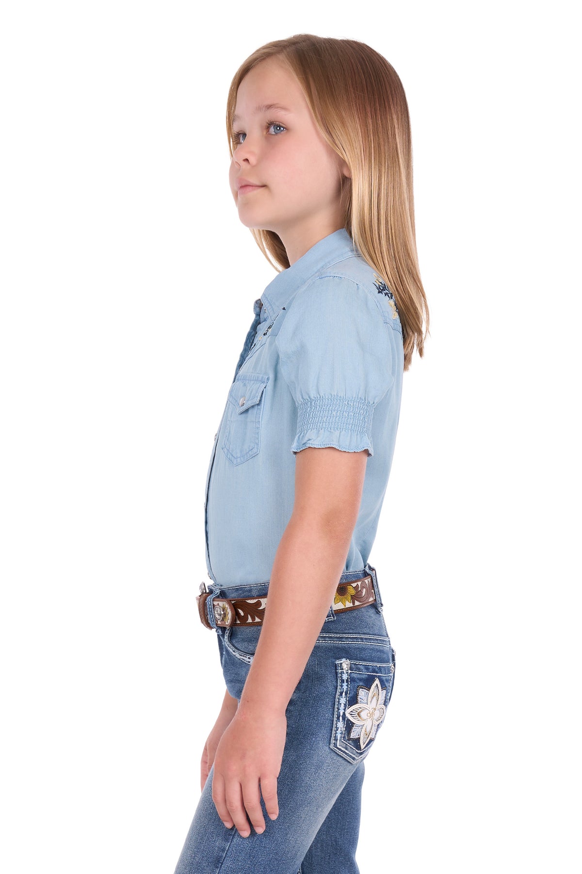 Pure Western Girls Martha SS Shirt