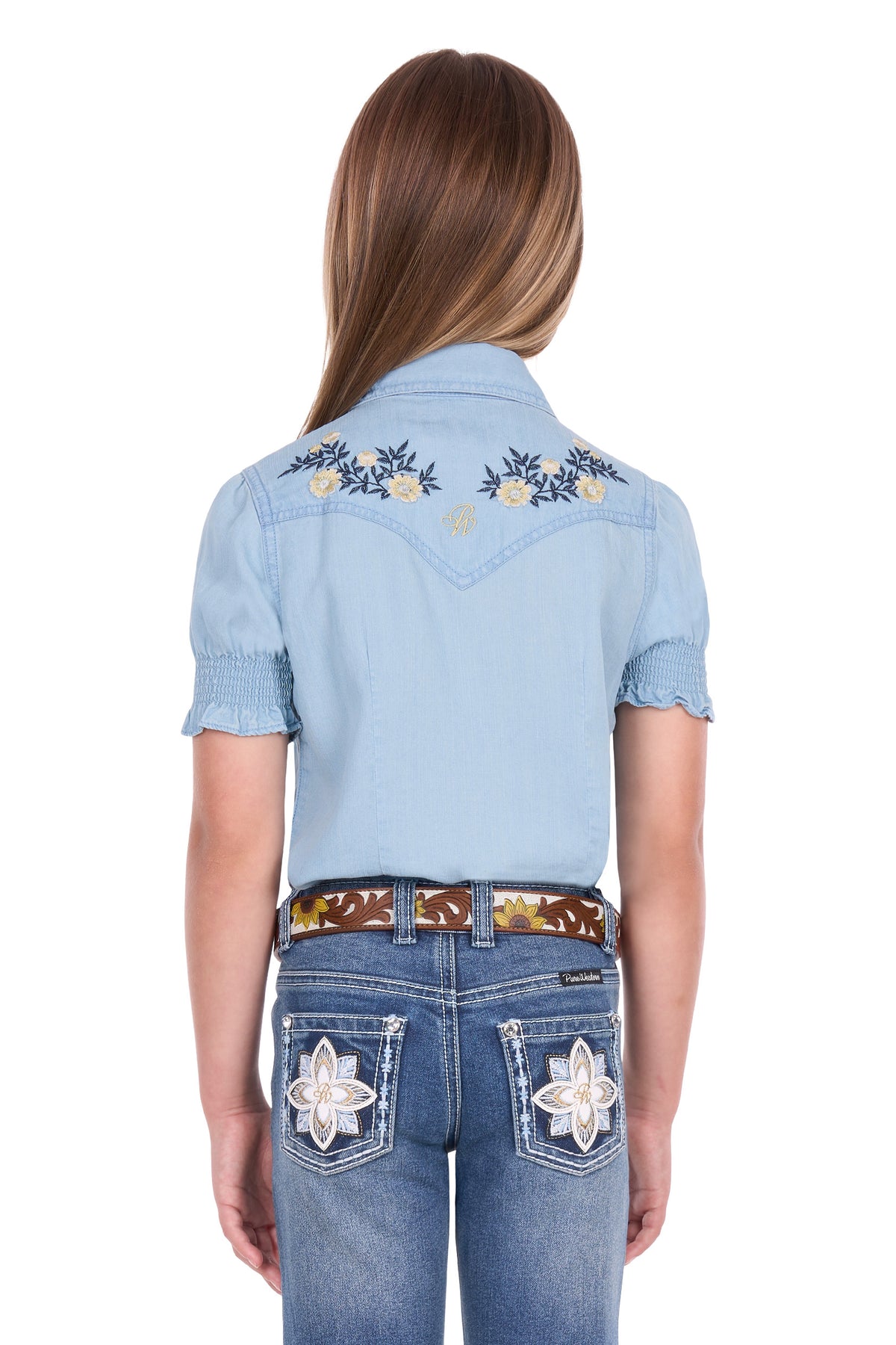 Pure Western Girls Martha SS Shirt