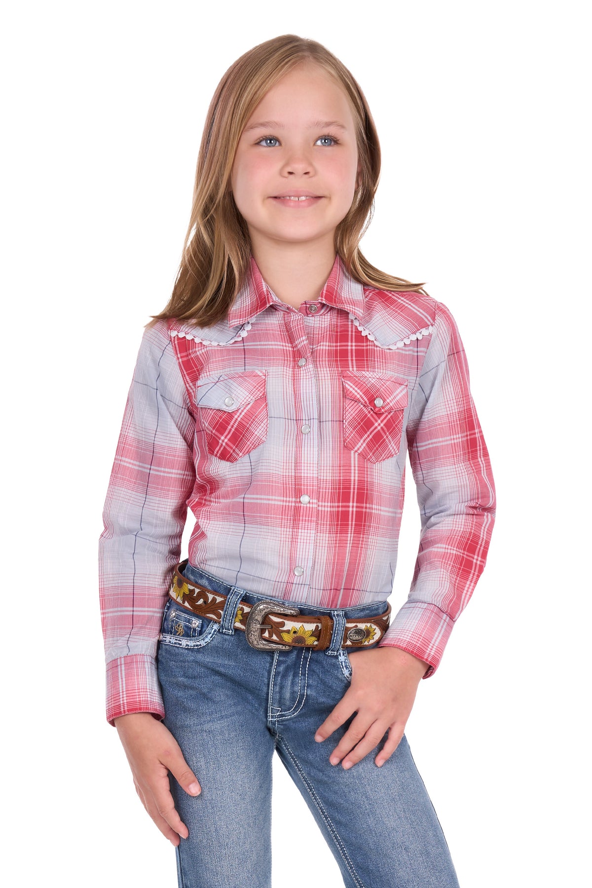 Pure Western Girls Jill LS Shirt