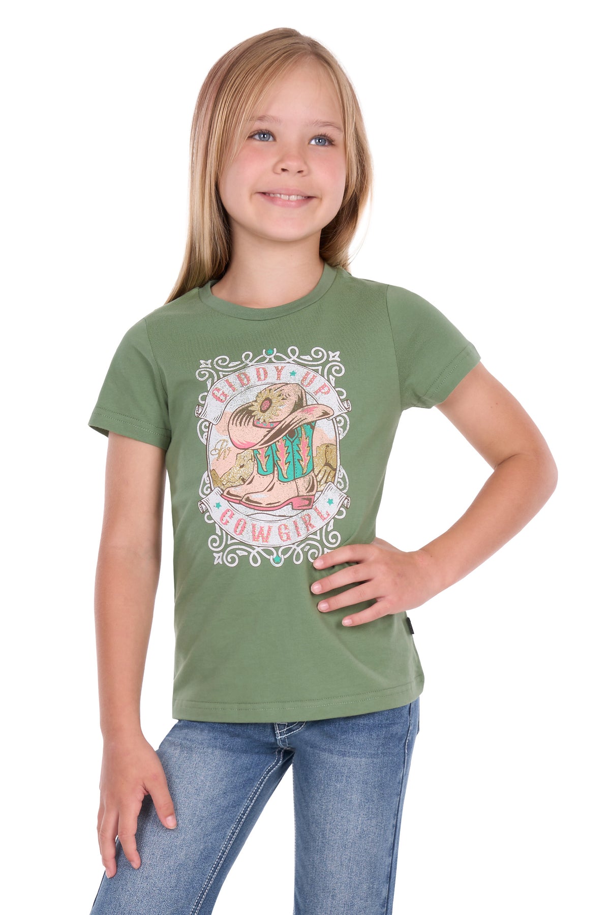 Pure Western Girls Ella SS Tee