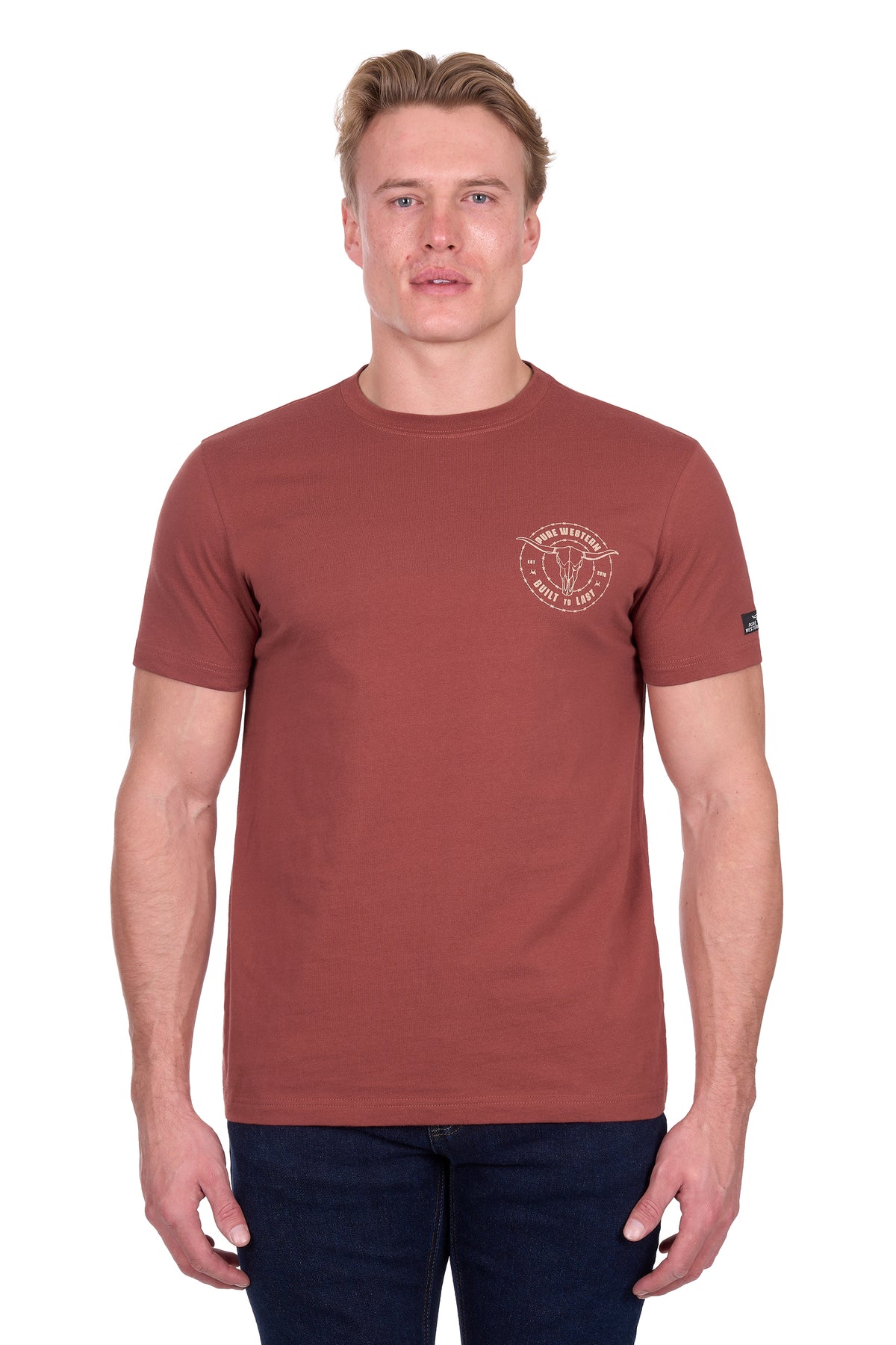 Pure Western Mens Walker SS Tee