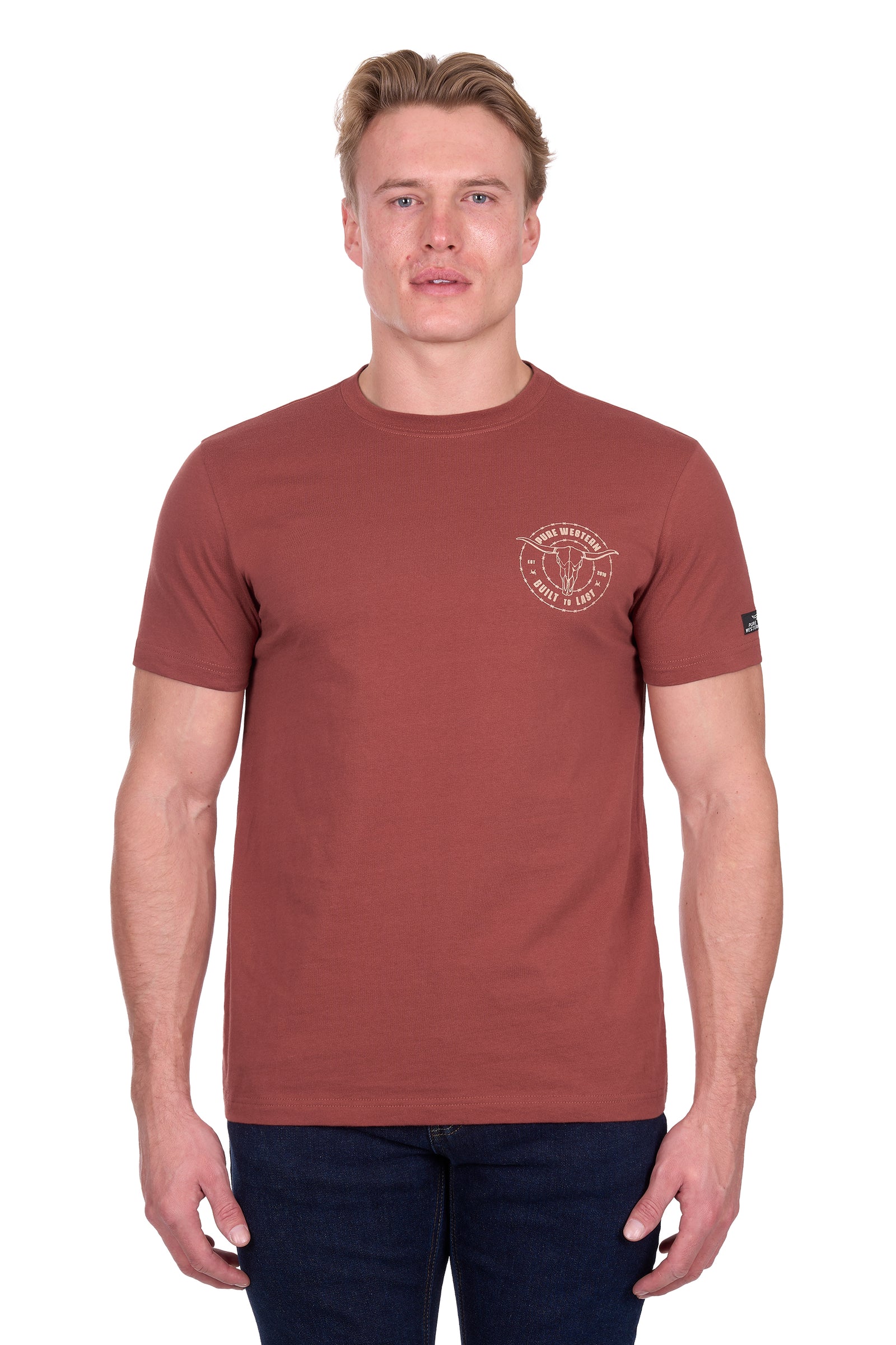Pure Western Mens Walker SS Tee