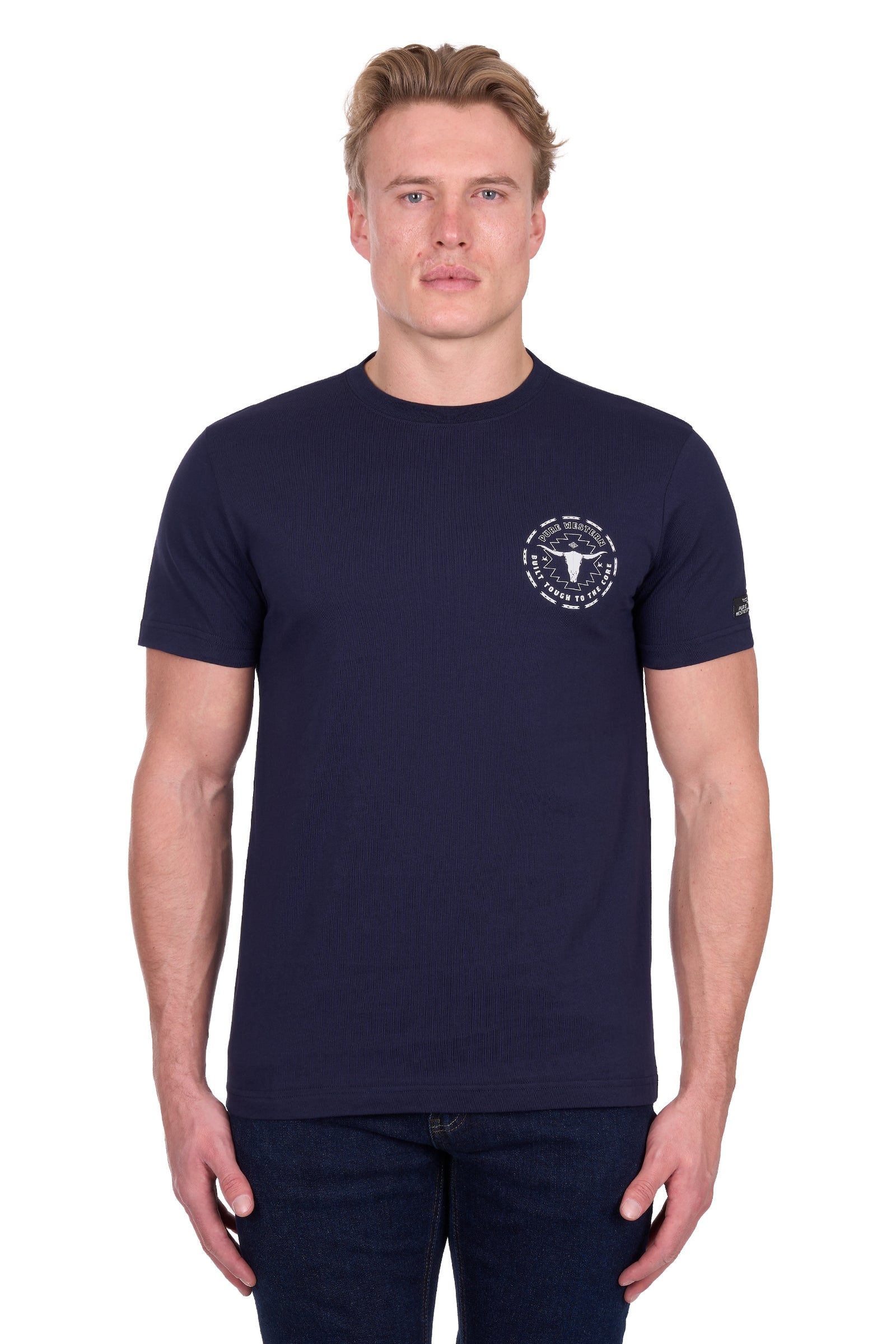 Pure Western Mens Oscar SS Tee
