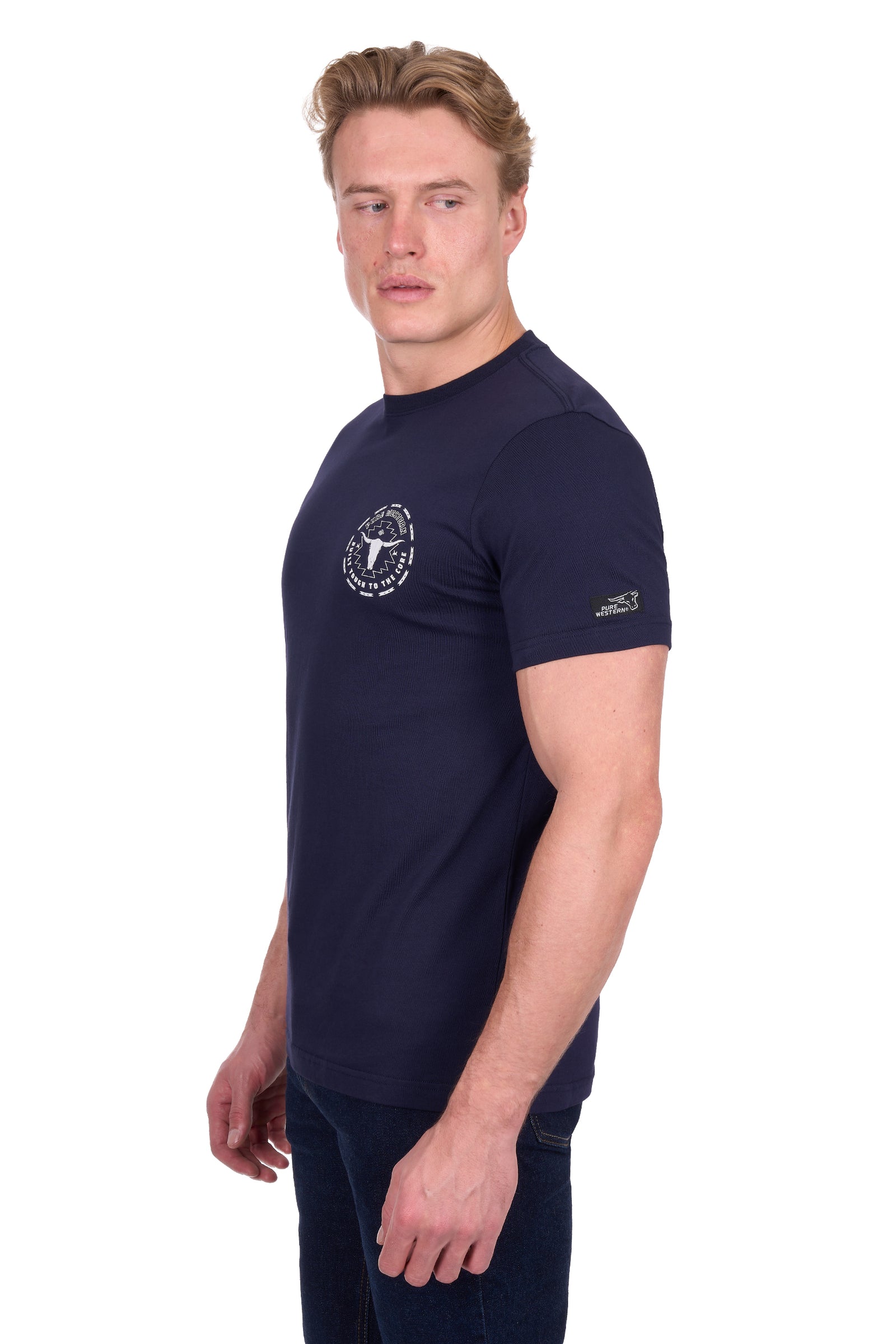 Pure Western Mens Oscar SS Tee