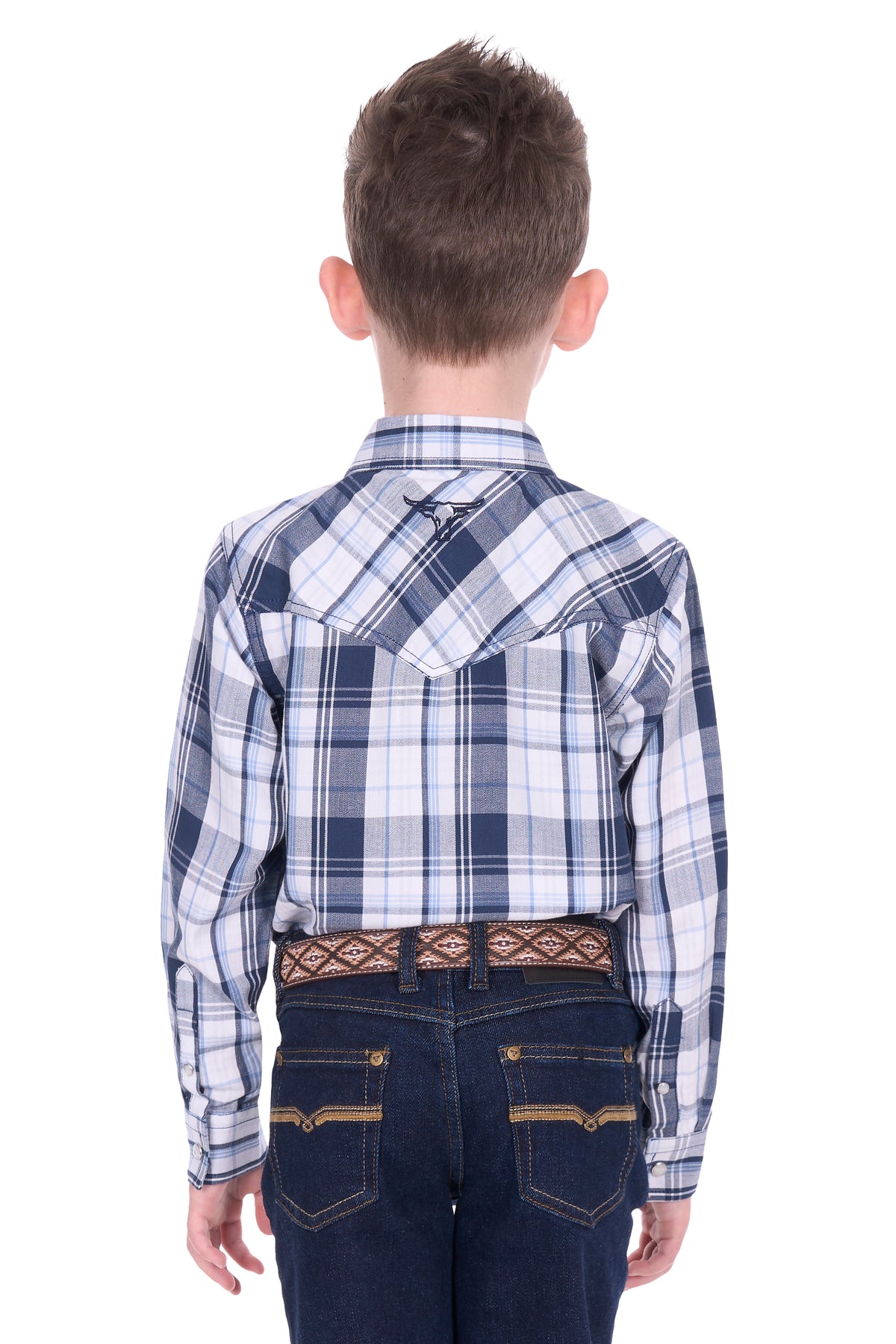 Pure Western Boys Billy Long Sleeve Shirt