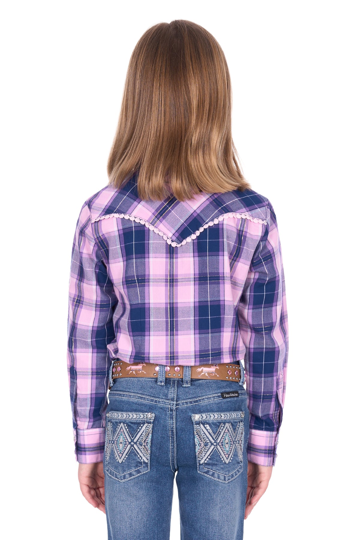 Pure Western Girls Arleen Long Sleeve Shirt