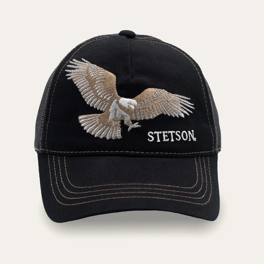 Stetson Cap Eagle Black - EOFY Sale