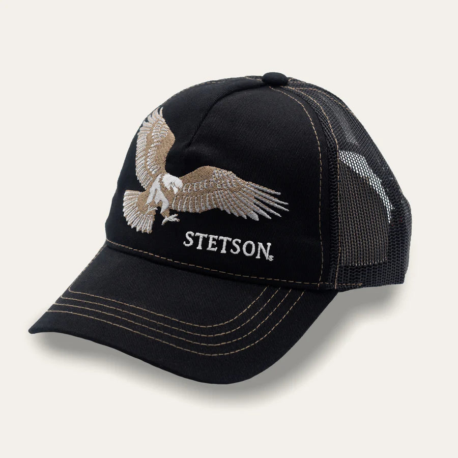 Stetson Cap Eagle Black - EOFY Sale