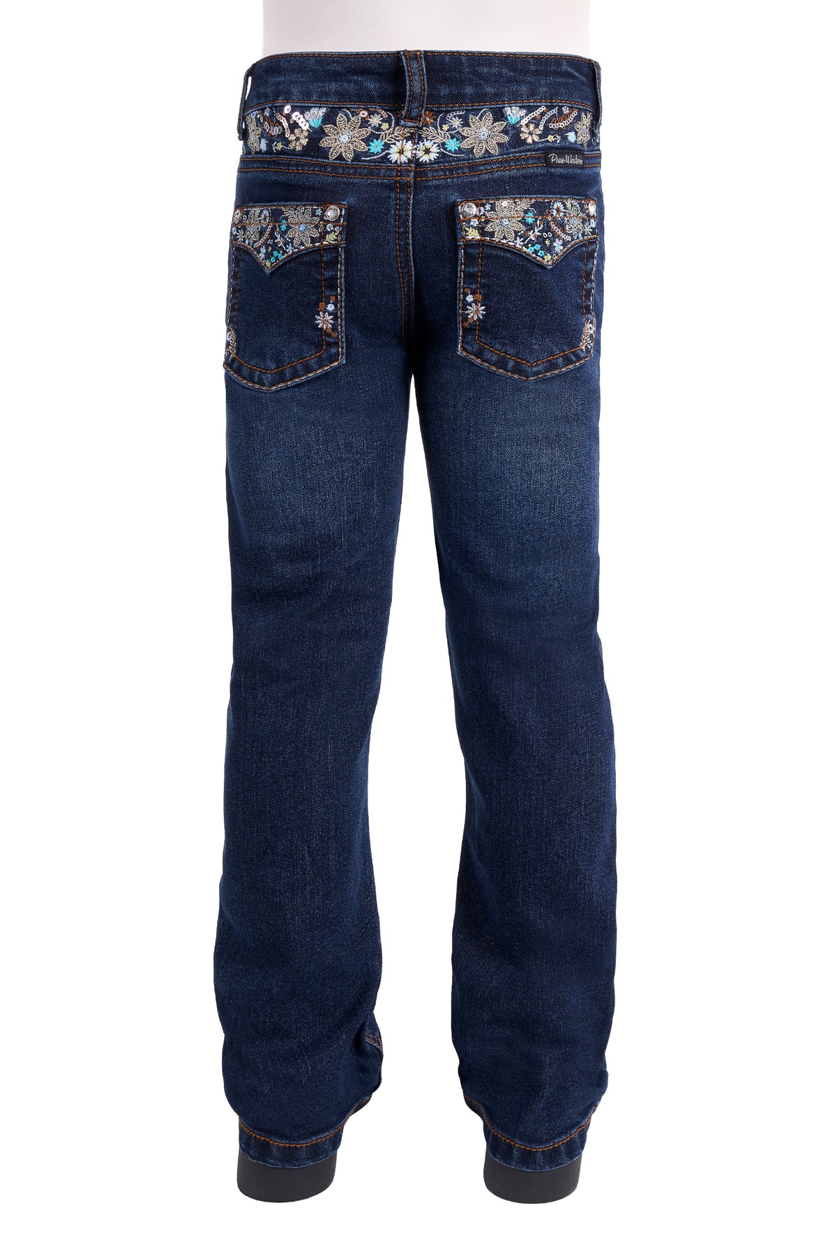Pure Western Girls Blossom Boot Cut Jean