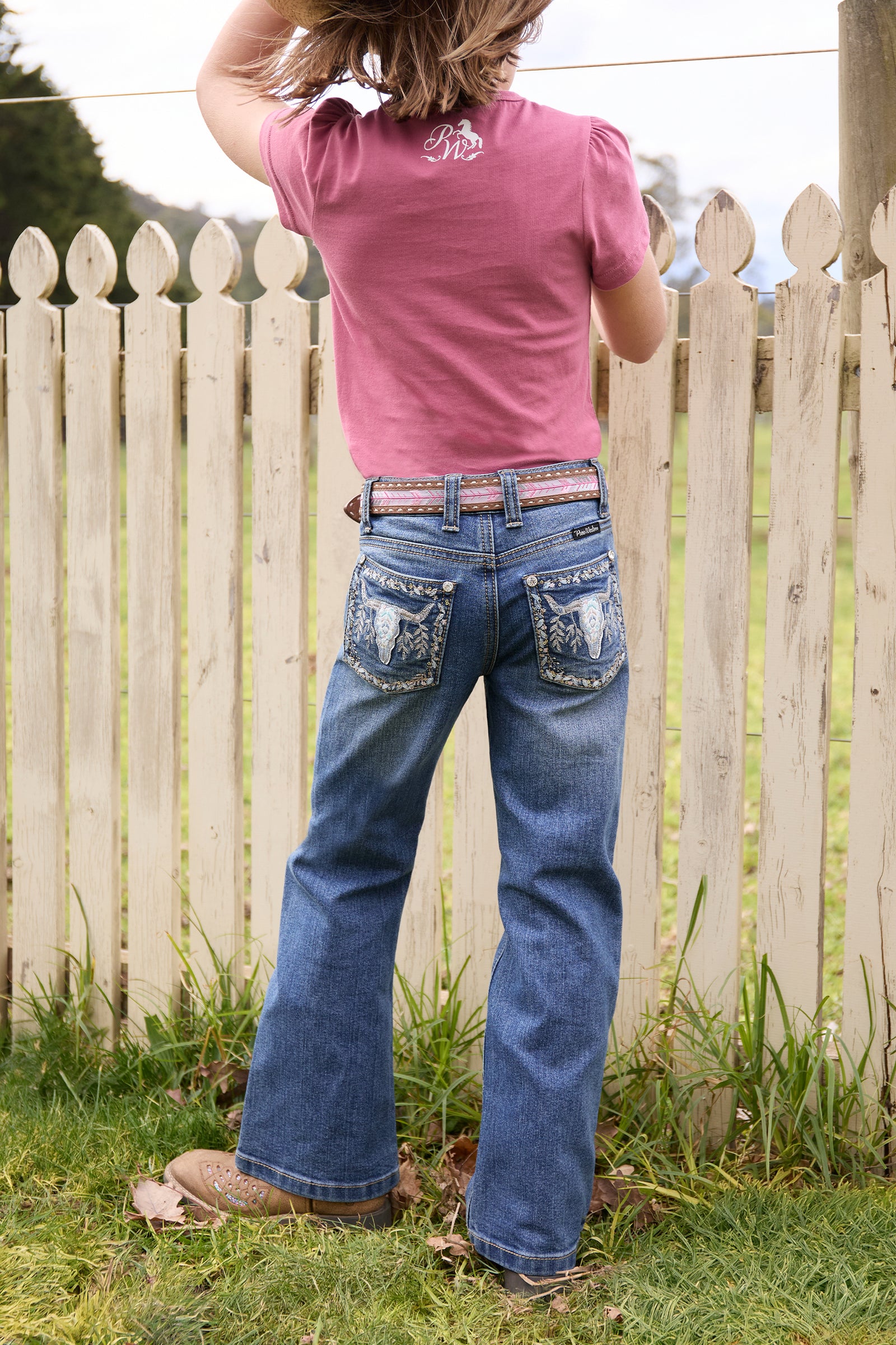 Pure Western Girls Ariana Boot Cut Jean