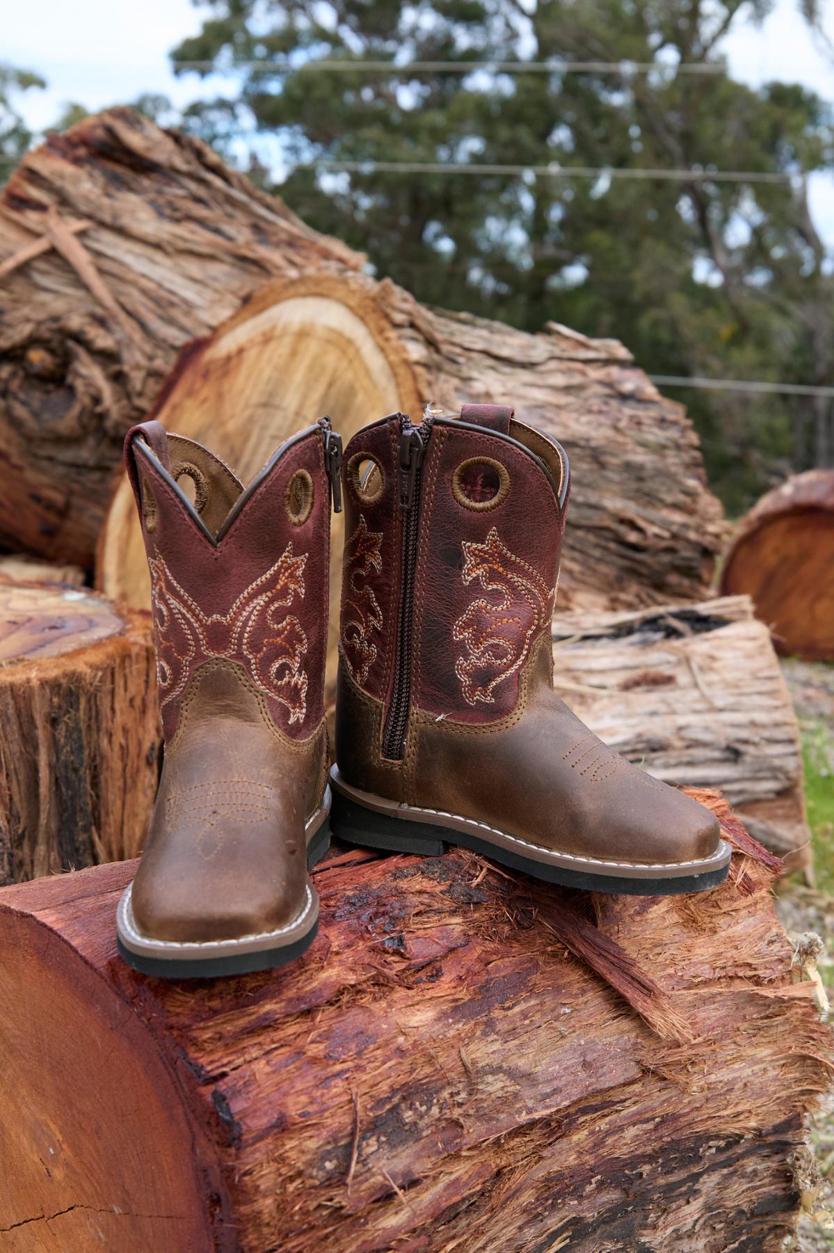 Pure Western Toddlers Levi Boot - Black Friday Sales