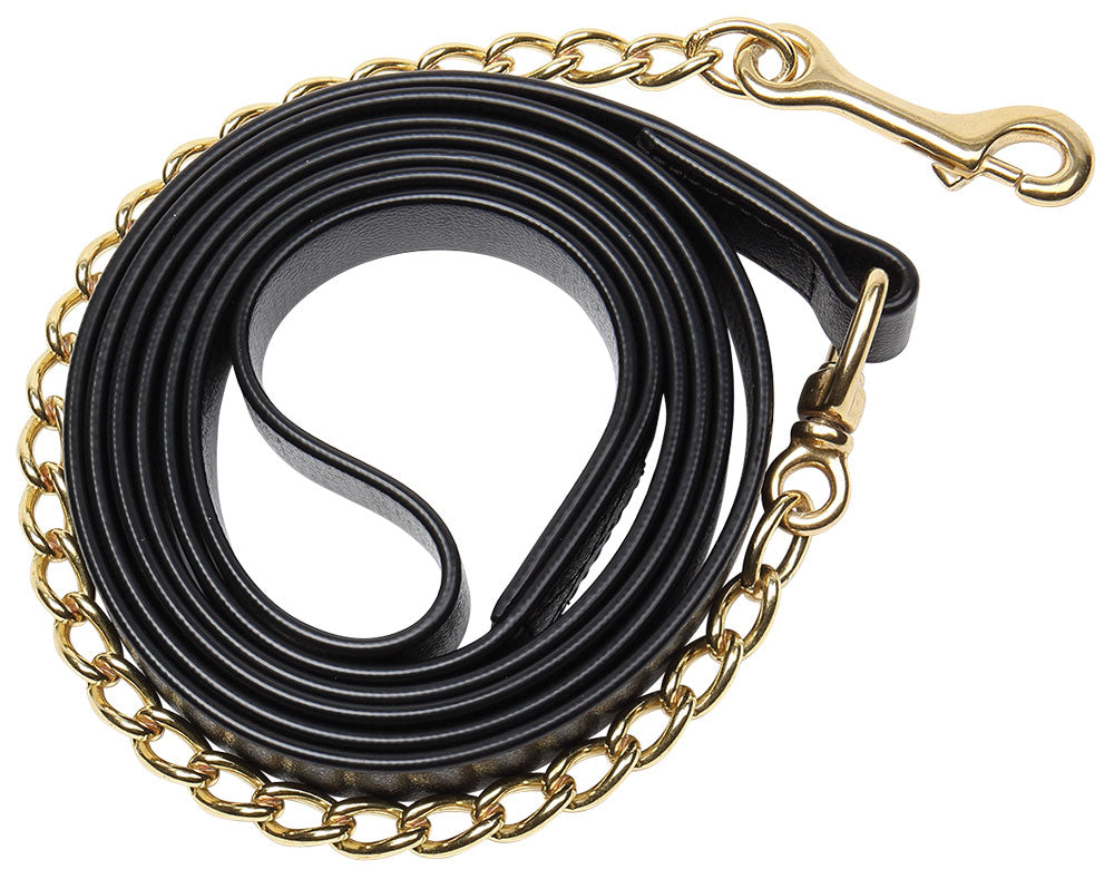 PN Lead with Solid Brass Chain | Horse Supplies - Halters | Saddleworld Ipswich