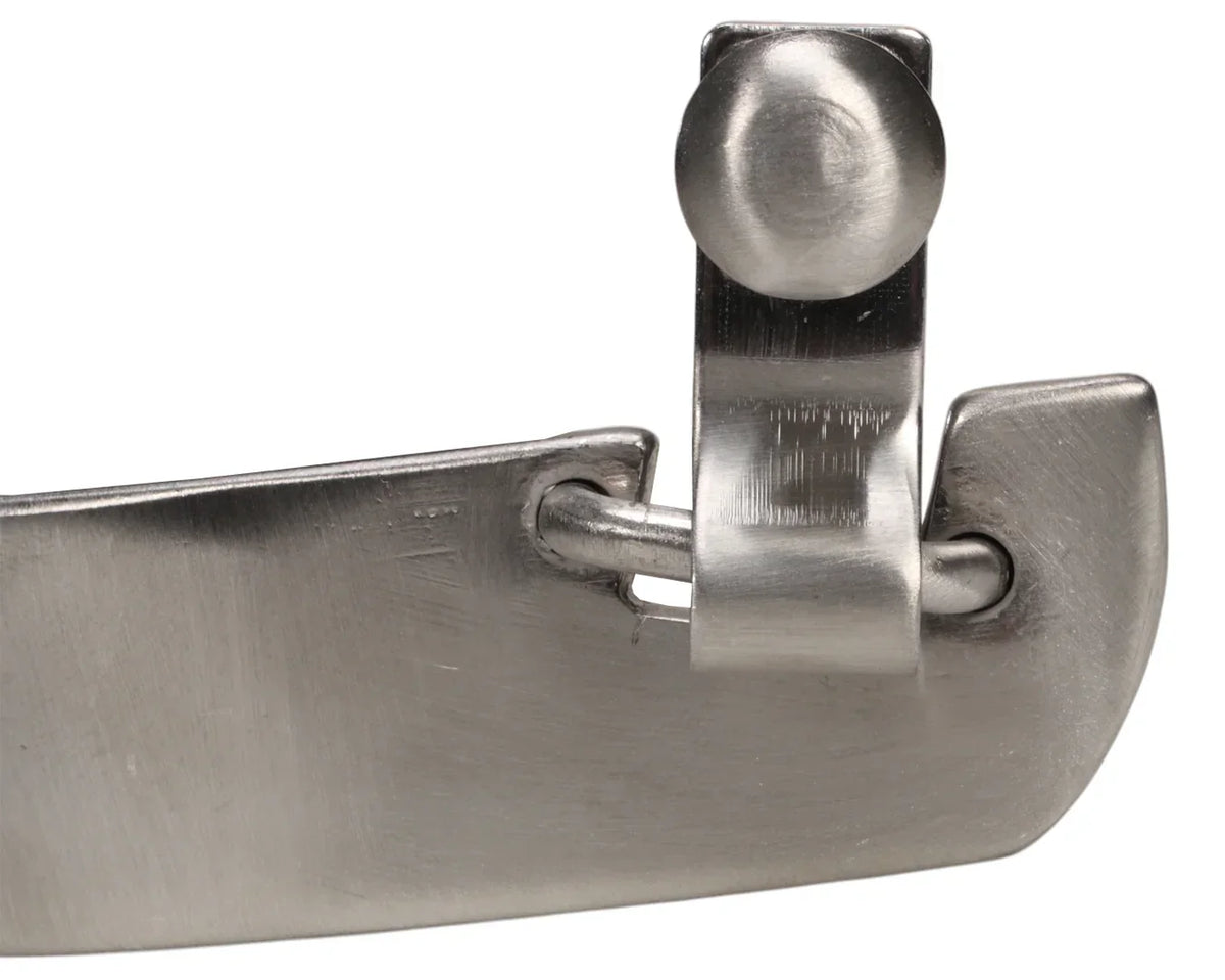 Pro Choice Cloverleaf Rowel Spur 1in Silver