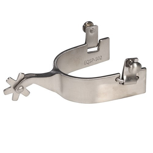 Pro Choice Equisential 1in Spurs 6pt Rowel Silver| Rider Wear - Spurs | Saddleworld Ipswich