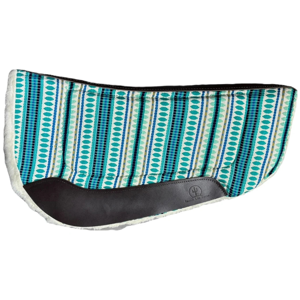 Smooth Like Cactus Unicorn Barrel Saddle Pad