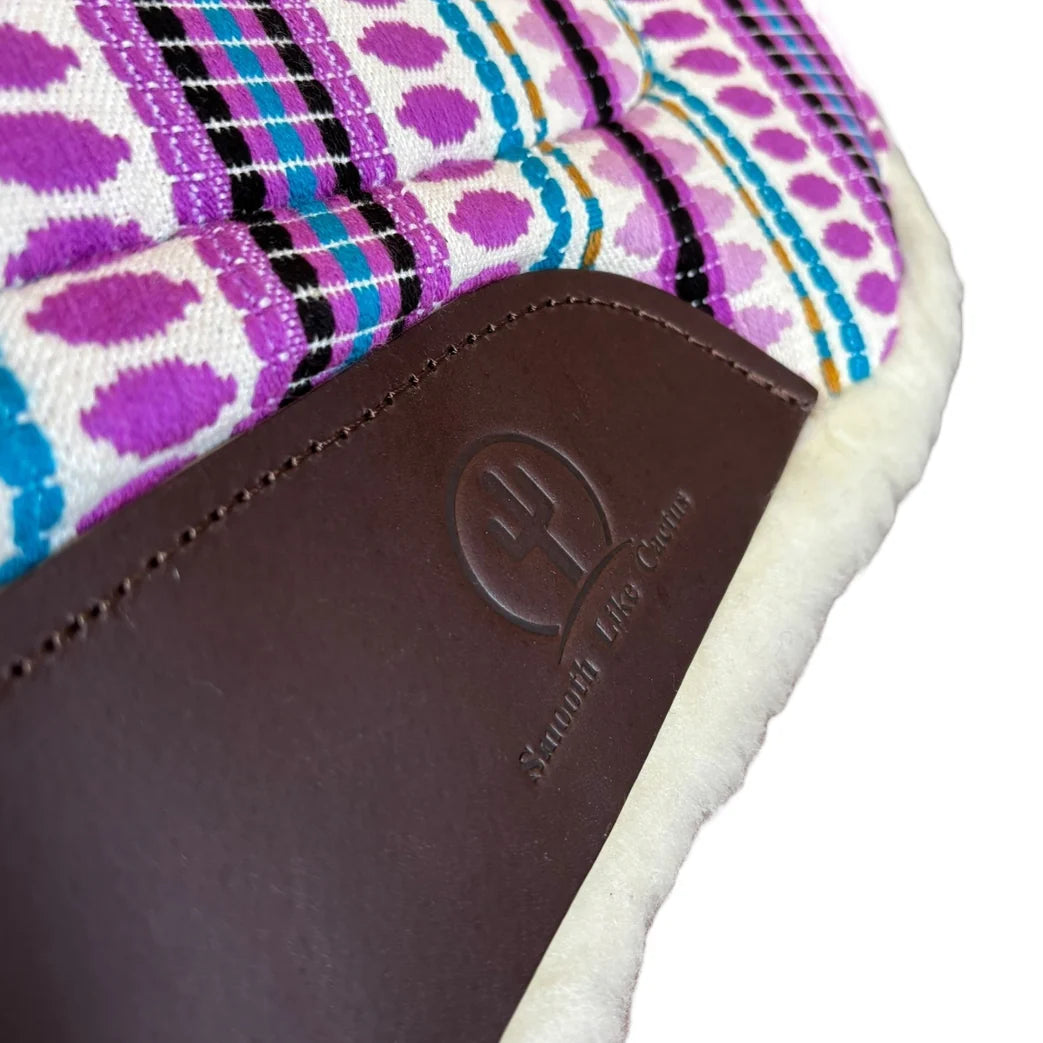 Smooth Like Cactus Unicorn Barrel Saddle Pad