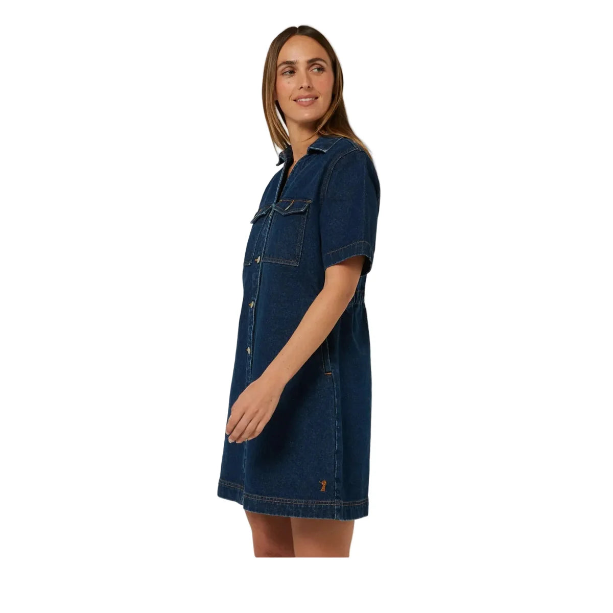 Pilbara Josie SS Denim Dress | Country CLothing - Ladies Dresses | Saddleworld Ipswich