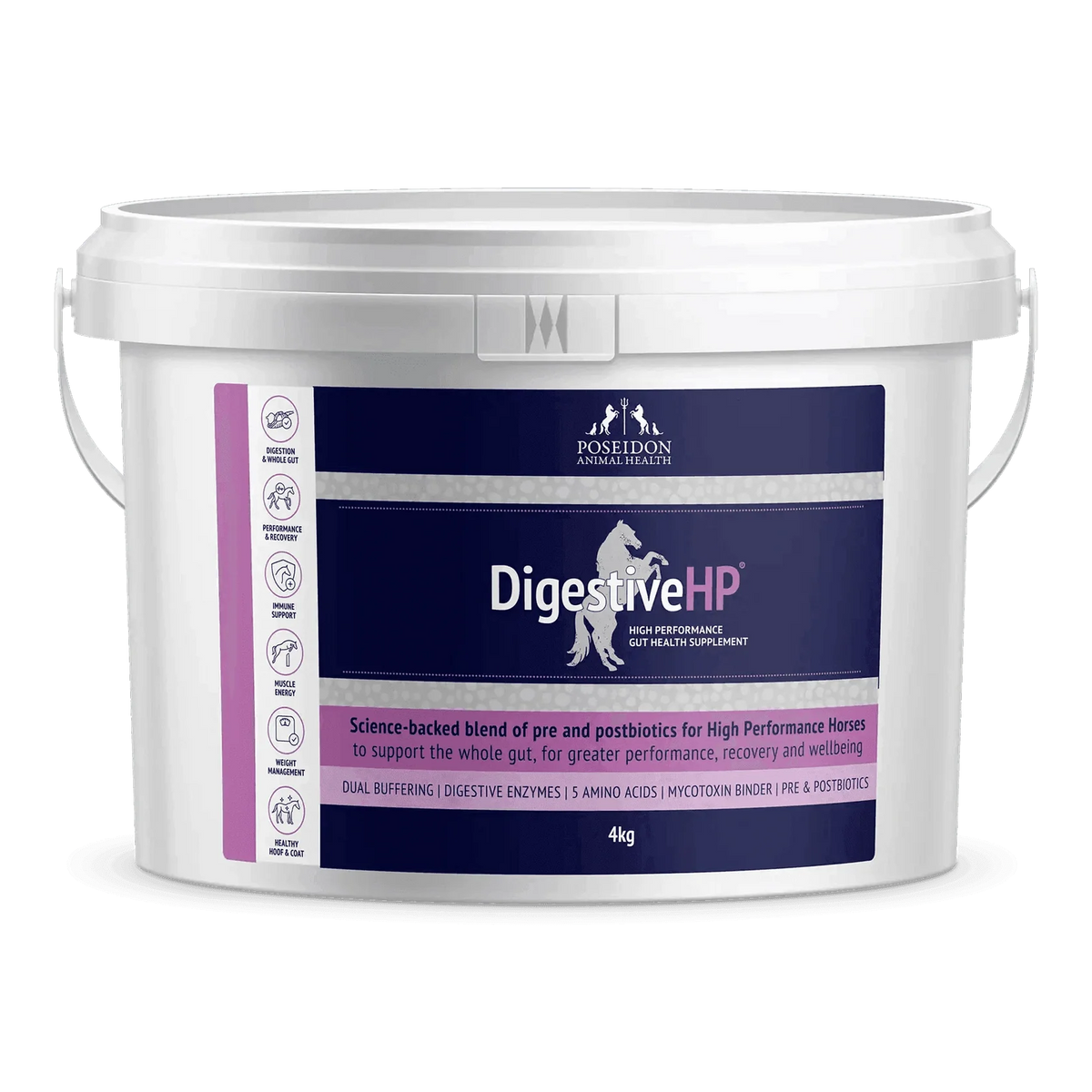 Poseidon Digestive HP - 4kg Tub | Stable Supplies - Health | Saddleworld Ipswich