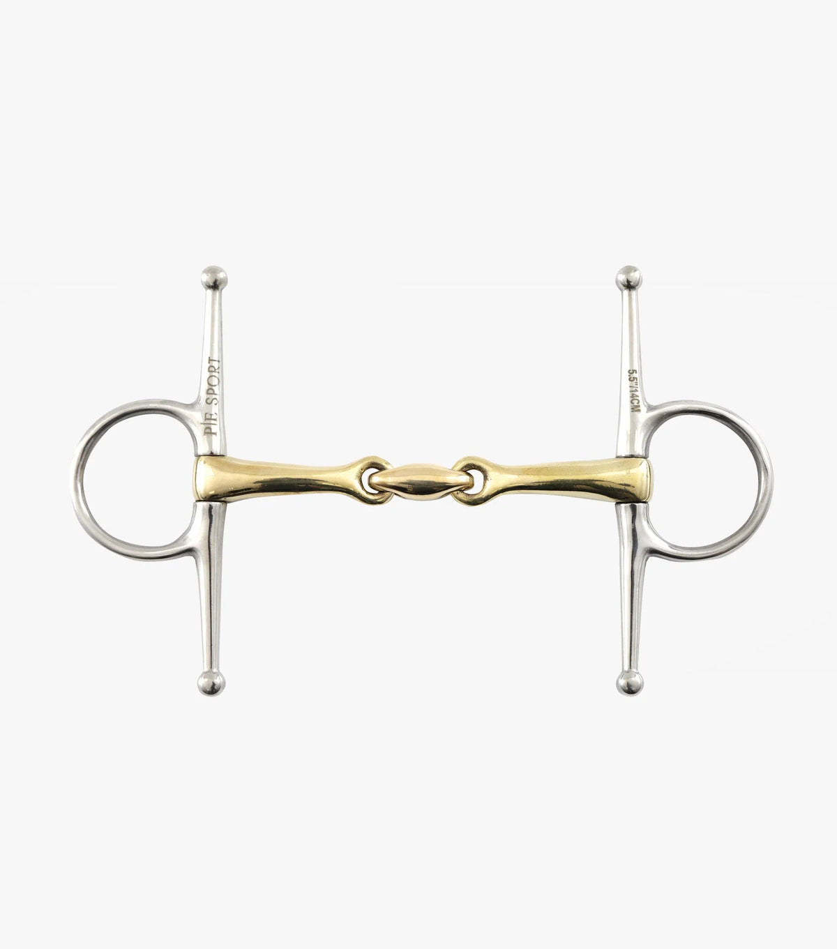 Premier Equine Brass Alloy Full Cheek Snaffle with Lozenge | Horse Supplies - Bits | Saddleworld Ipsiwch