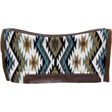 Premium Woven Coloured Wool Pad | Horse Supplies - western Pads | Saddleworld Ipswich
