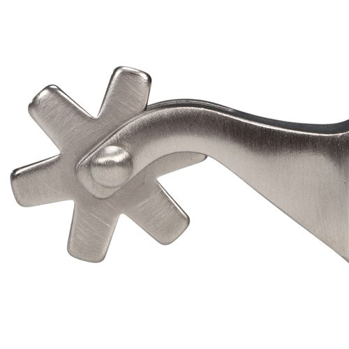 Pro Choice Equisential 1in Spurs 6pt Rowel Silver| Rider Wear - Spurs | Saddleworld Ipswich