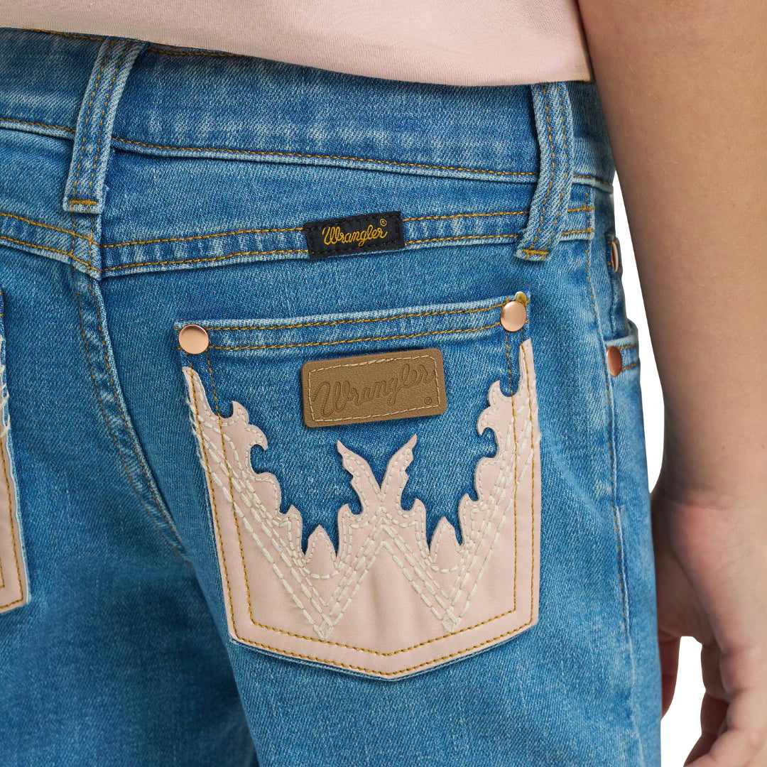 Wrangler X Lainey Wilson Girls Mae Boot Cut Jean