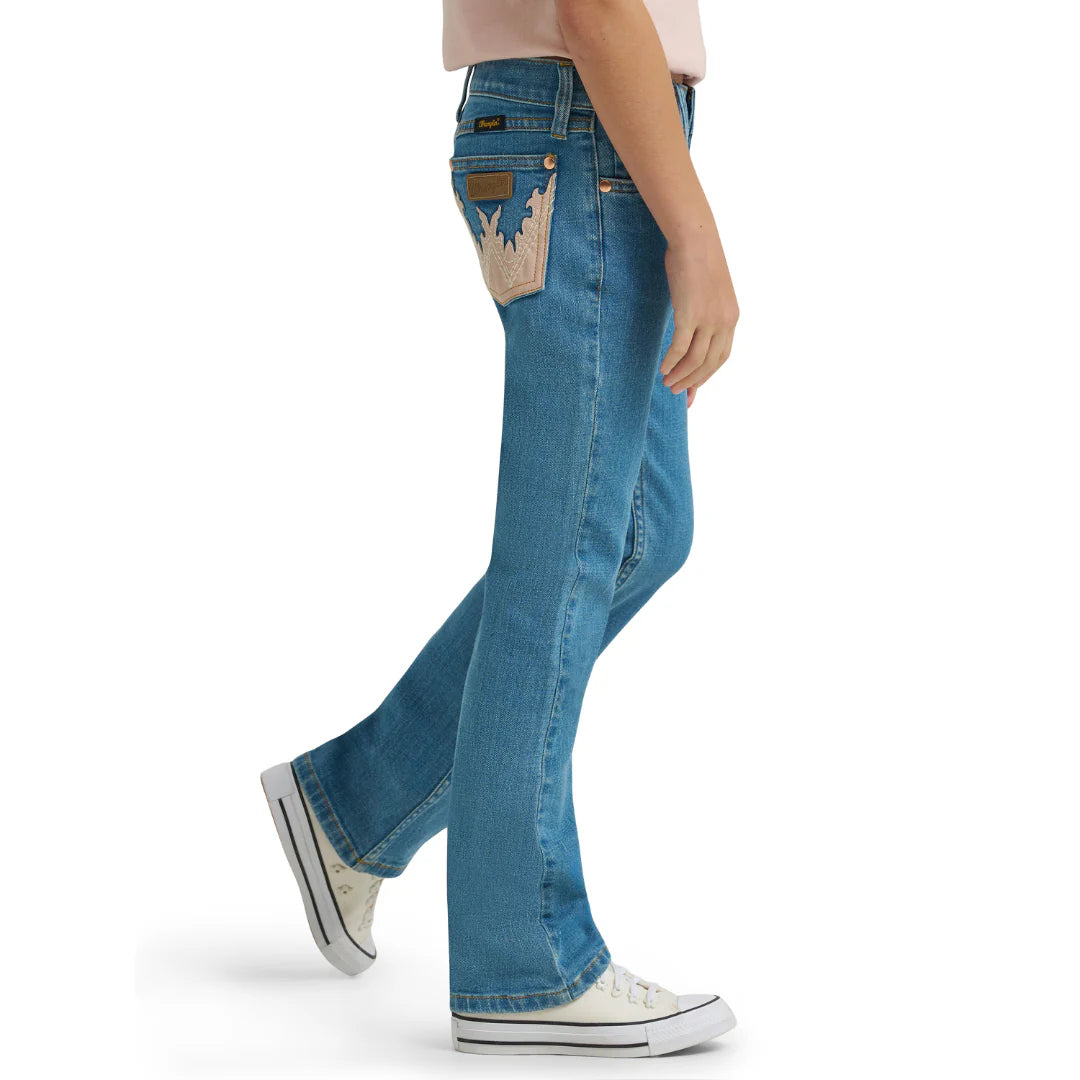Wrangler X Lainey Wilson Girls Mae Boot Cut Jean