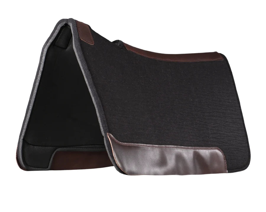Professionals Choice Felt/Rubber Work Pad 5/8in Black | Horse Supplies - Western Pads | Saddleworld Ipswich
