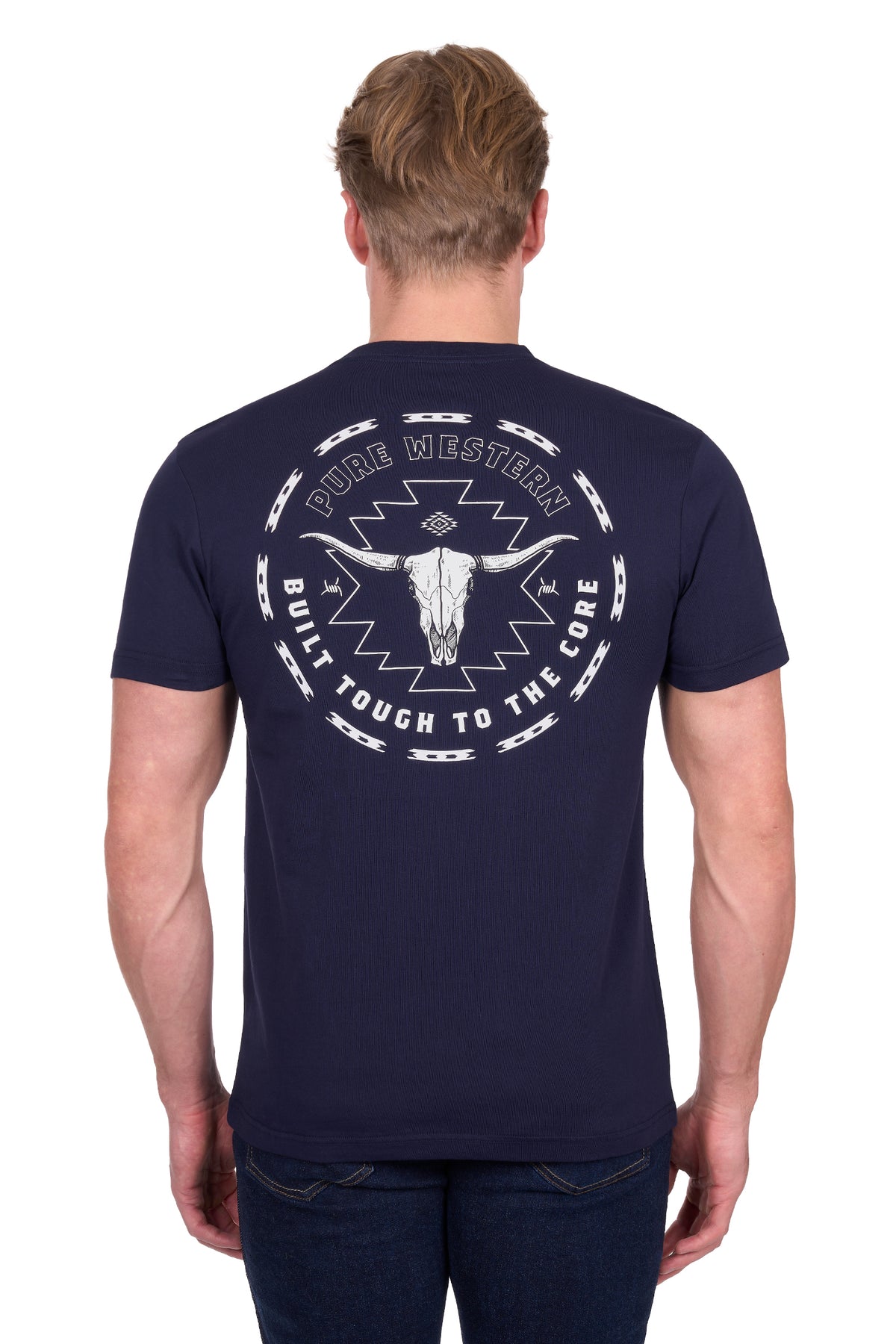Pure Western Mens Oscar SS Tee | Country Clothing - Mens T Shirt | Saddleworld Ipswich