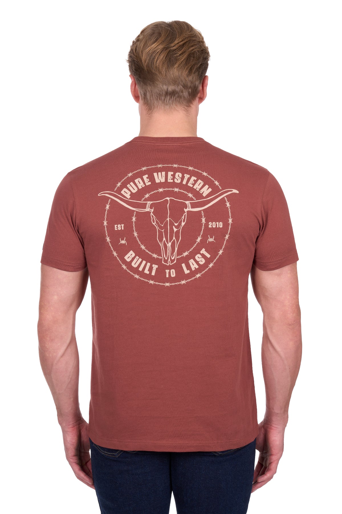 Pure Western Mens Walker SS Tee | Country Clothing - Mens T Shirt | Saddleworld Ipswich