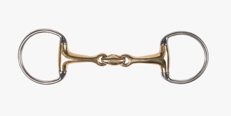 QHP Eggbutt Bit Double Jointed