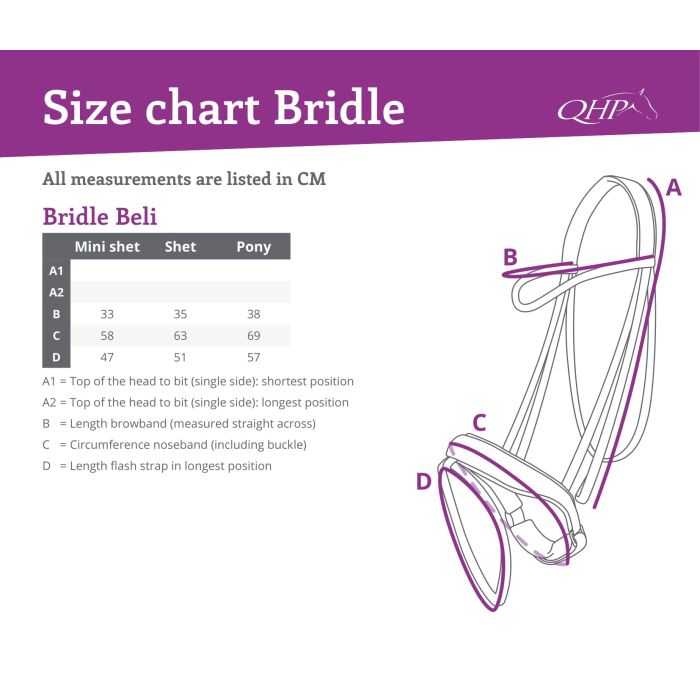 QHP Beli Bridle | Horse Supplies - Bridle | Saddleworld Ipswich