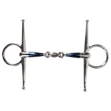 QHP Full Cheek BIt Anatomical Double Jointed Sweet Iron | Horse Supplies - Bit | Saddleworld Ipswich
